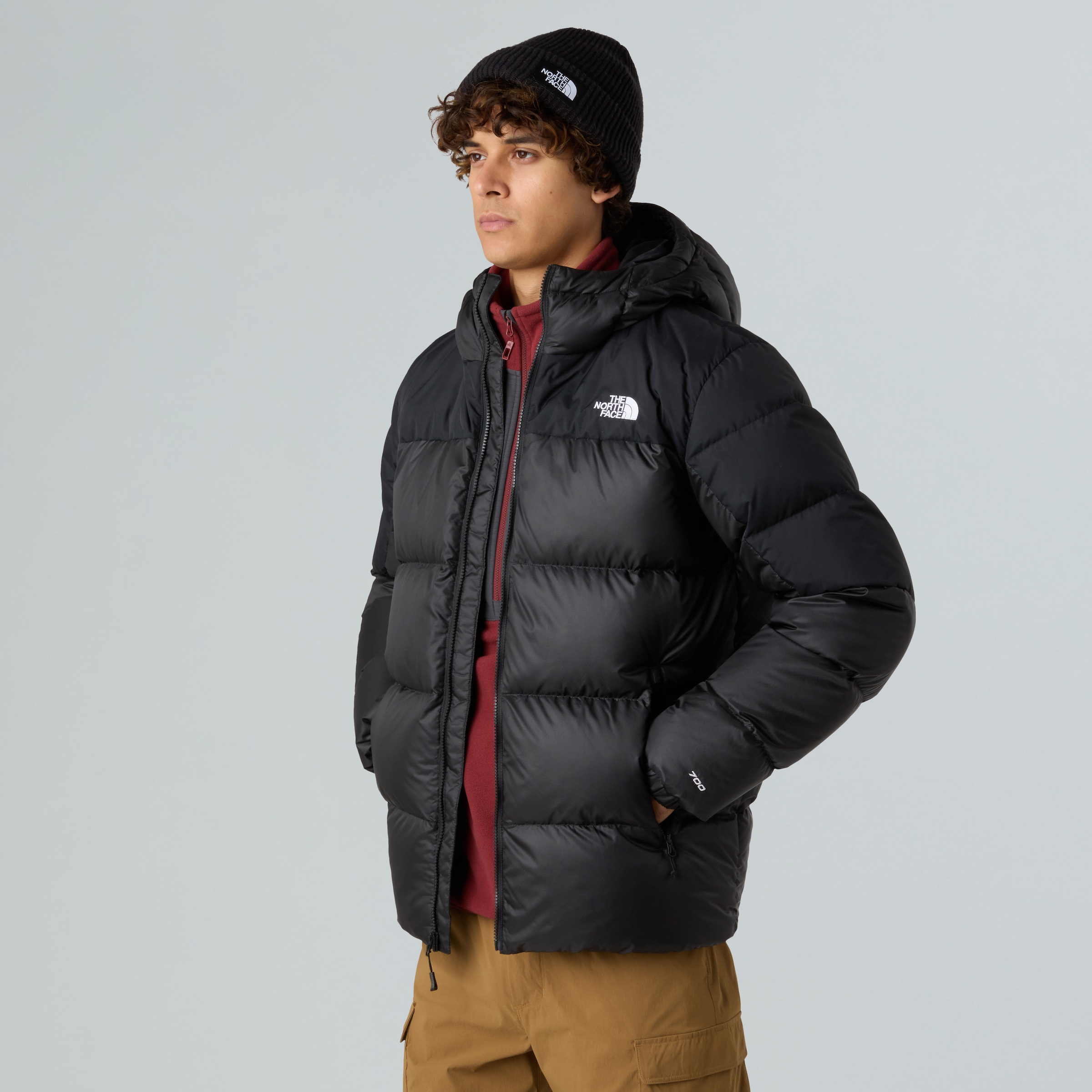 The North Face Daunenjacke »M DIABLO DOWN 2.0 HOODIE«, (1 St.), Daunenfüllung, sehr warm, winddicht