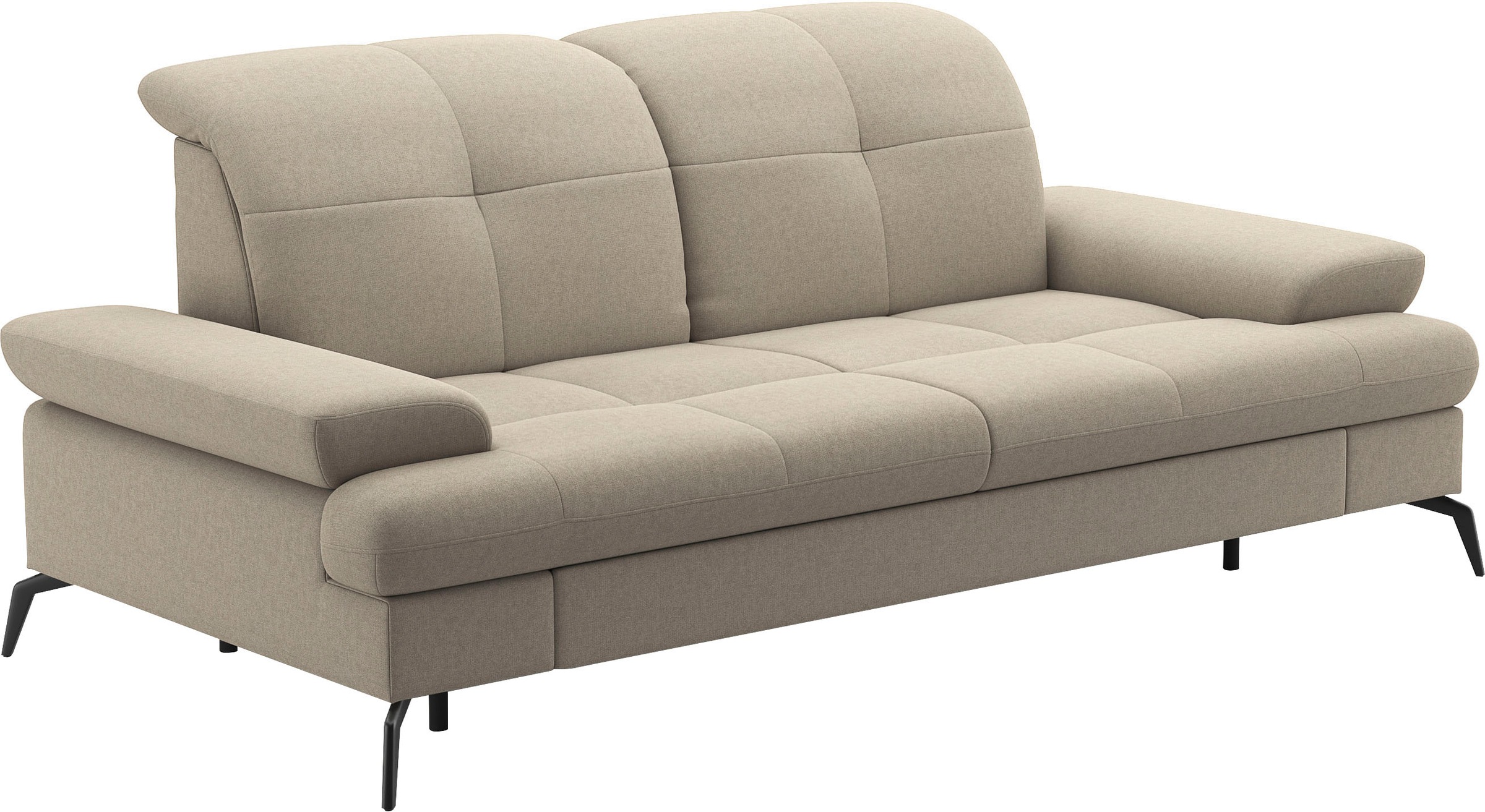 Thumbnail - sit&more 3-Sitzer "Amica, inkl. Sitztiefenverstellung und Armteilverstellung" wahlweise mit Kopfteilverstellung und Bett...