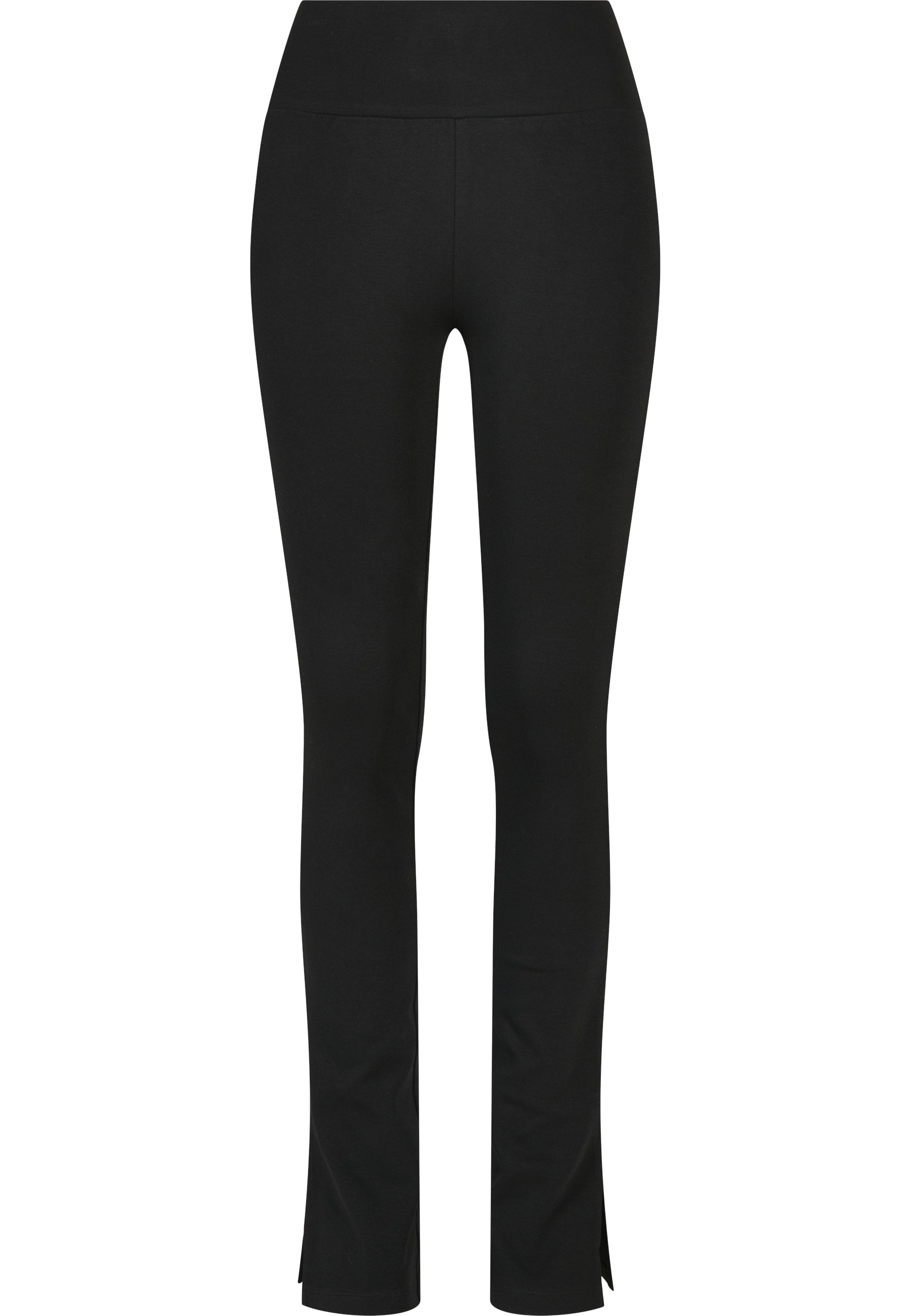 URBAN CLASSICS Leggings "Urban Classics Damen Ladies High Waist Side Slit L günstig online kaufen