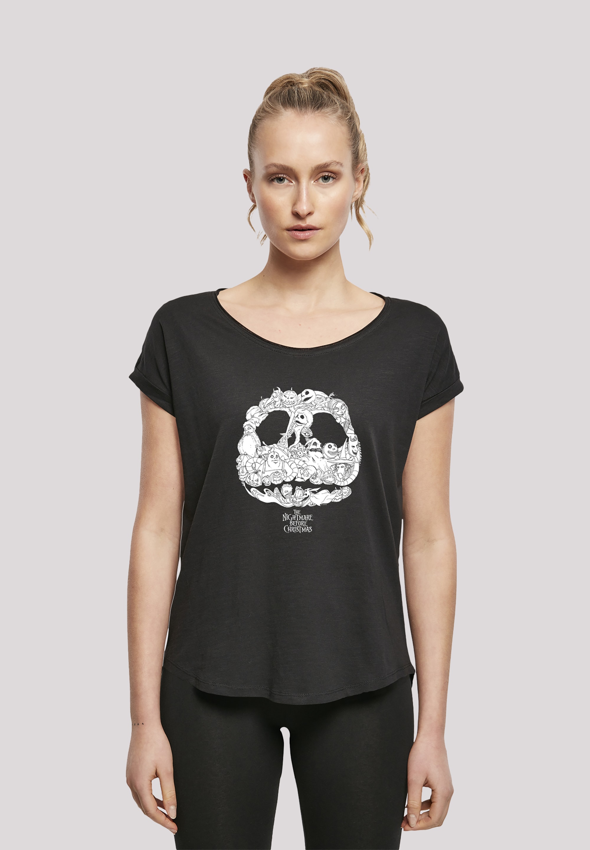 F4NT4STIC T-Shirt »Disney The Nightmare Before Christmas Jack Skellington  Face«, Print kaufen | BAUR