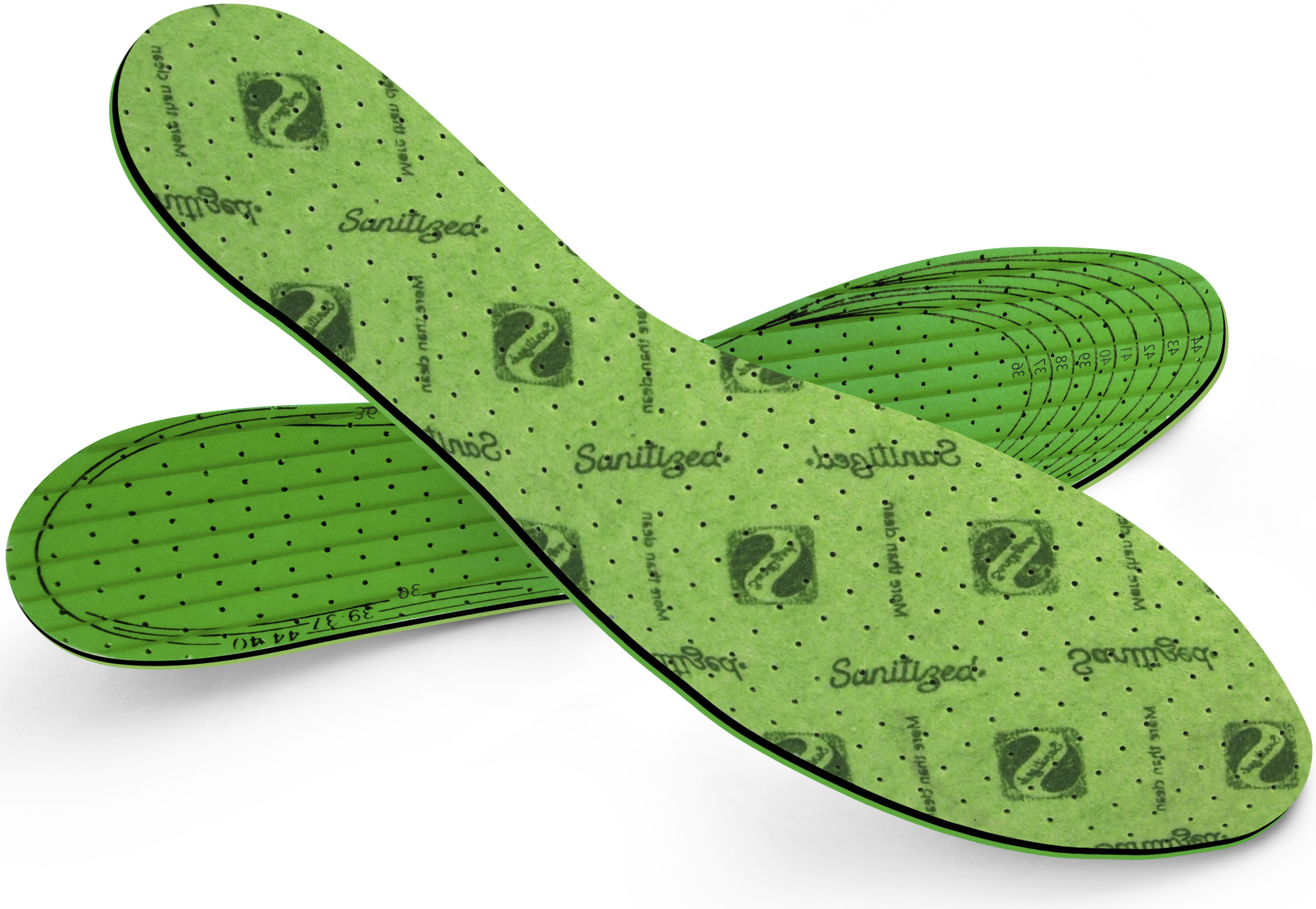 Thumbnail - Fußgut Frischesohlen ""Grün & Frisch" Einlagen mit Laufkomfort, weiche Dämpfung" Set, langanhaltend, absorbierend, antib...