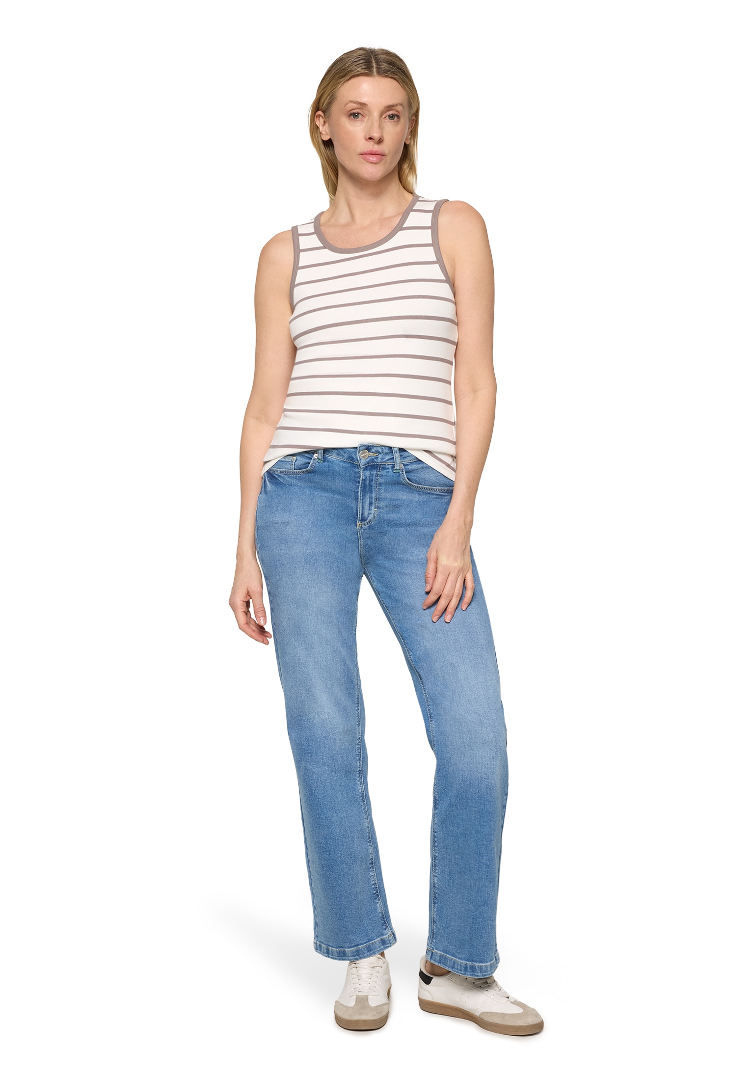 Cartoon T-Shirt »Damen mit Rundhalsausschnitt« 1