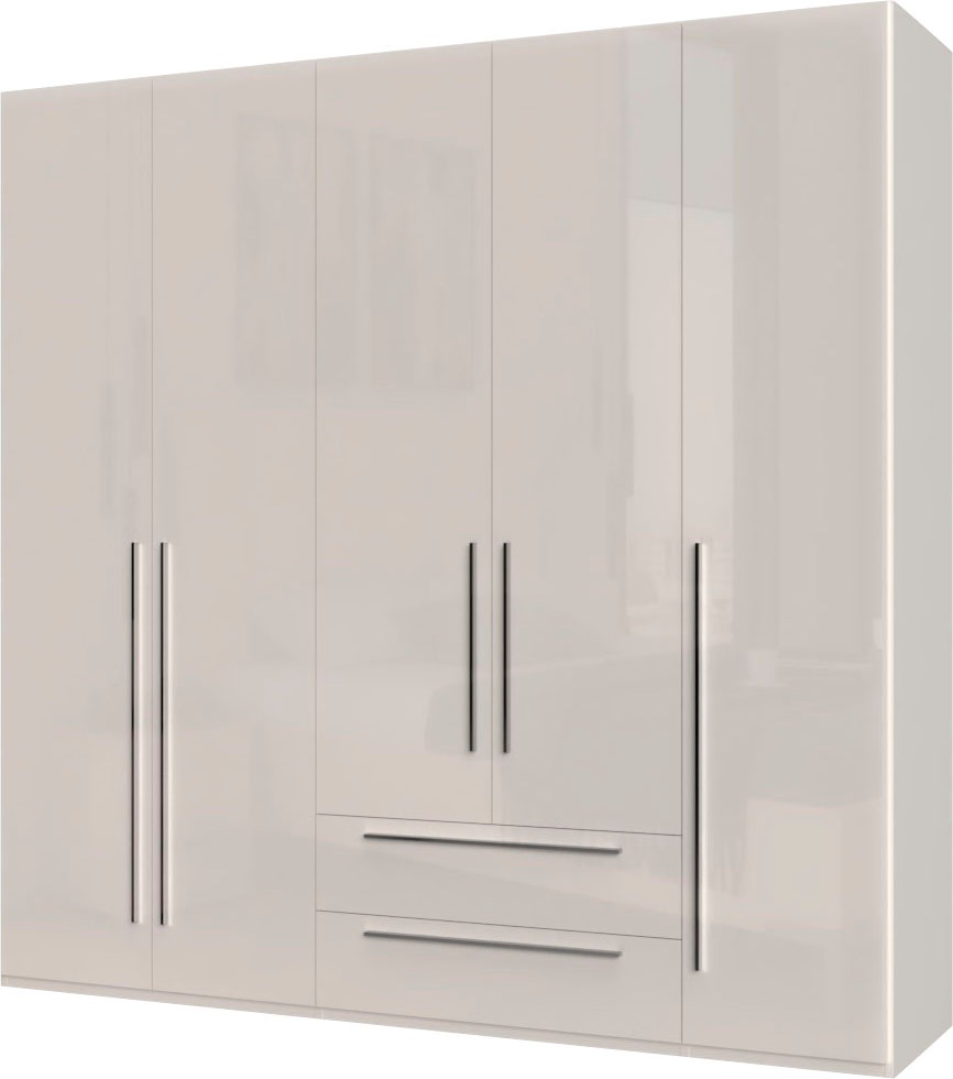 Places of Style Kleiderschrank "Piano, UV lackiert, hochglänzend in beige o günstig online kaufen