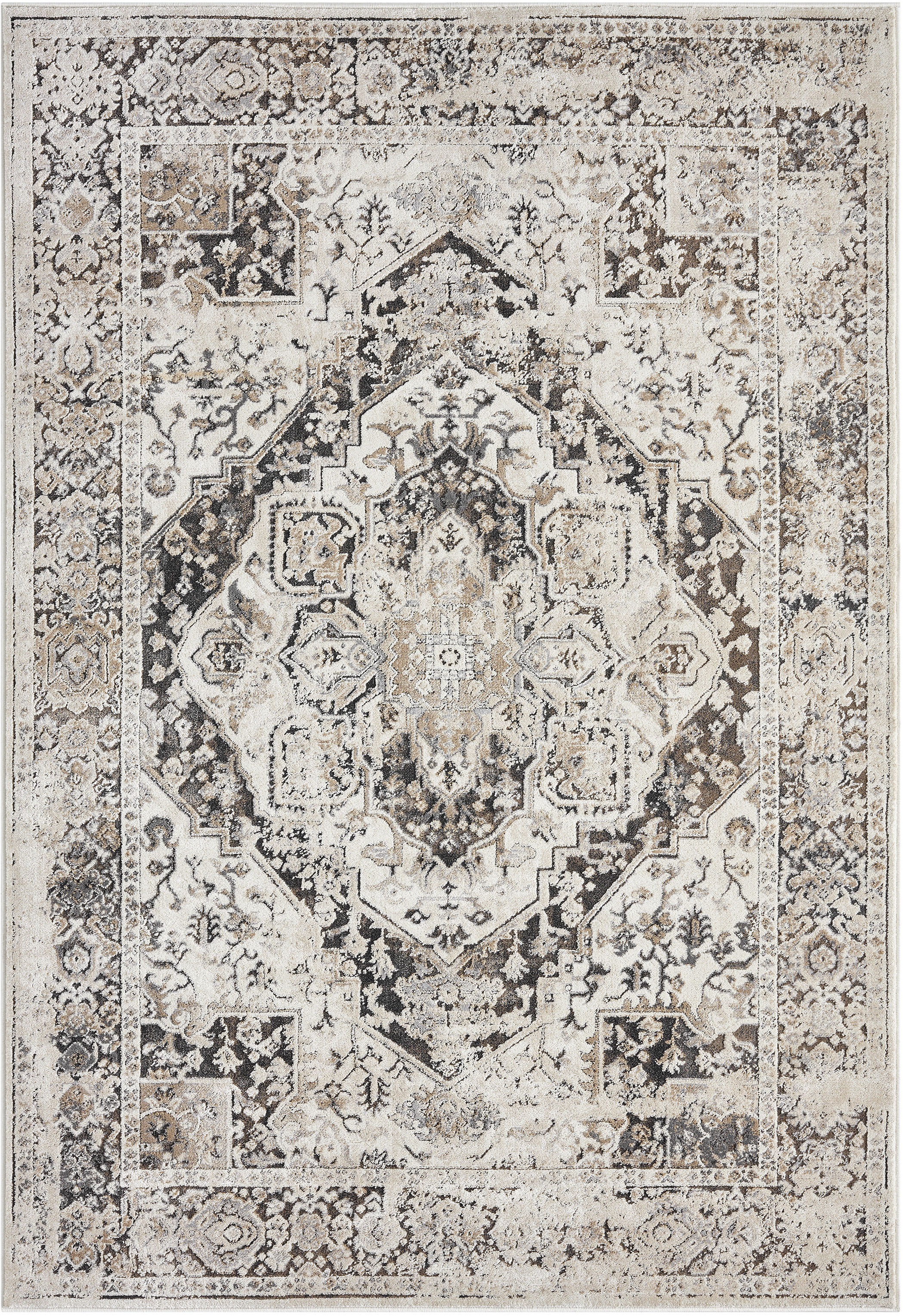 my home Teppich "Kylan, Hoch-Tief-Struktur, dezenter Glanz" rechteckig 9 mm günstig online kaufen