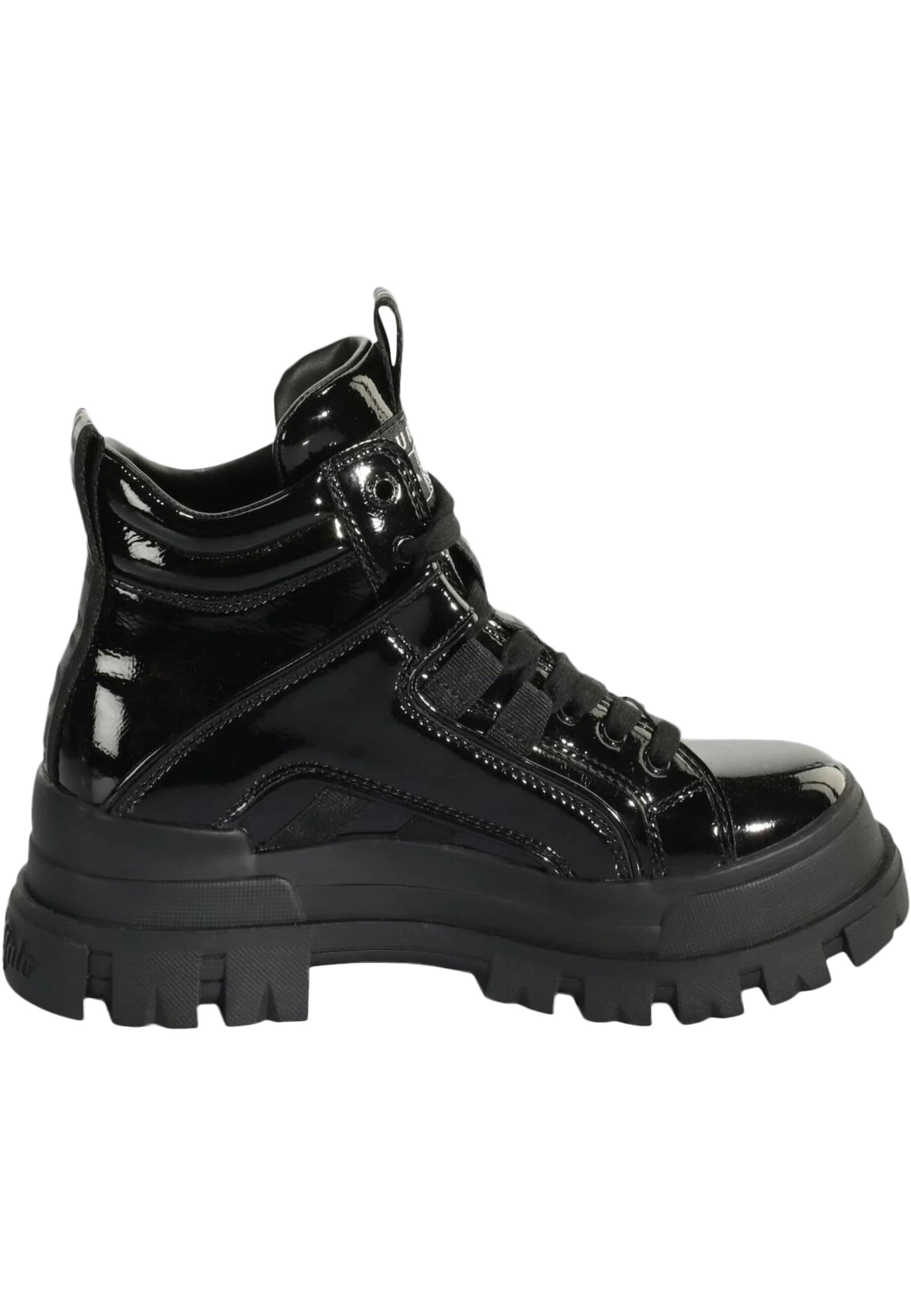 Buffalo Stiefel »Buffalo Damen Buffalo Aspha Nc Mid Laceup Vegan Patent«