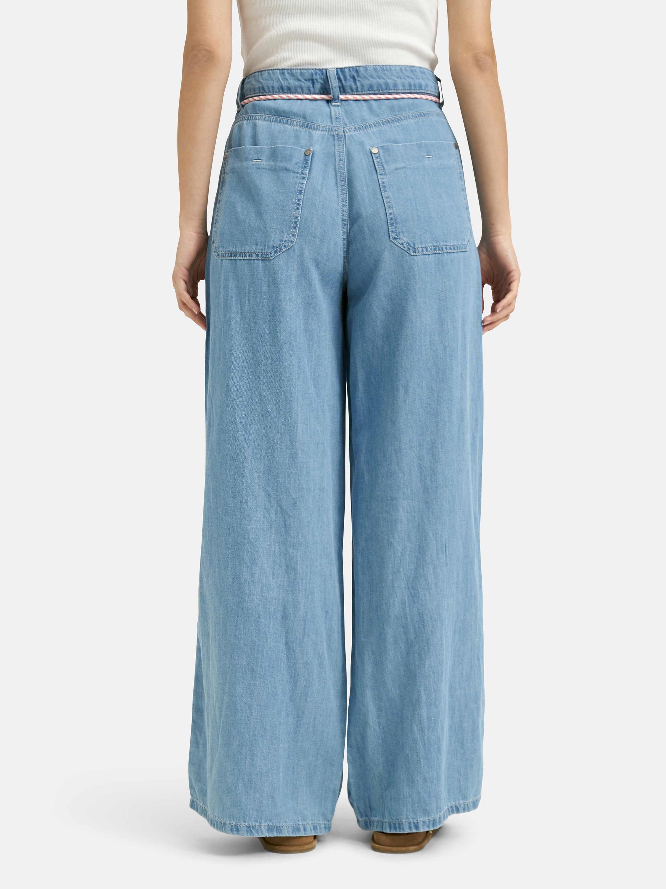 Smith & Soul Weite Jeans mit normaler Leibhöhe