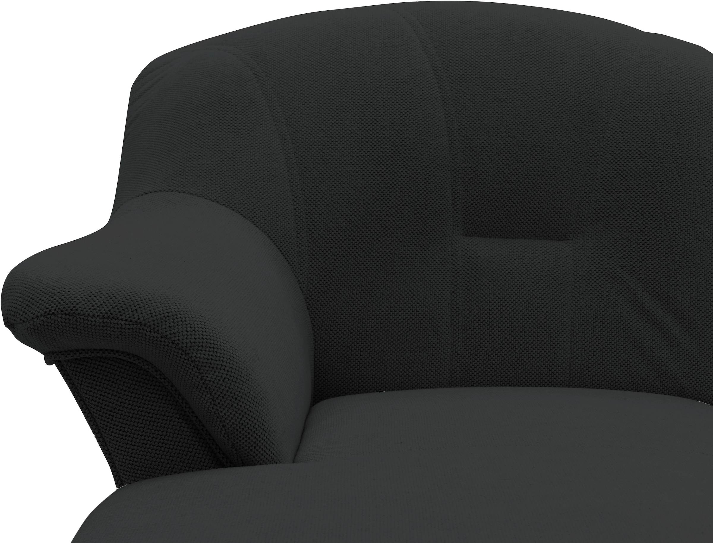 DOMO collection Wohnlandschaft »Flores auch in Leder-Bezug, B/T/H: 293/180/86 cm,  U-Form« wahlw. mit Bettfunktion, wahlw. mit Federkern,  Unser Dauertiefpreis