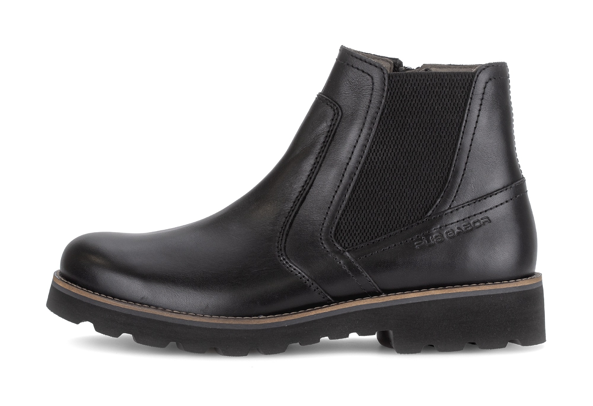 Pius Gabor Chelseaboots, Stiefelette, Businessschuh mit Ziernähten, Schuhweite G (= weit)