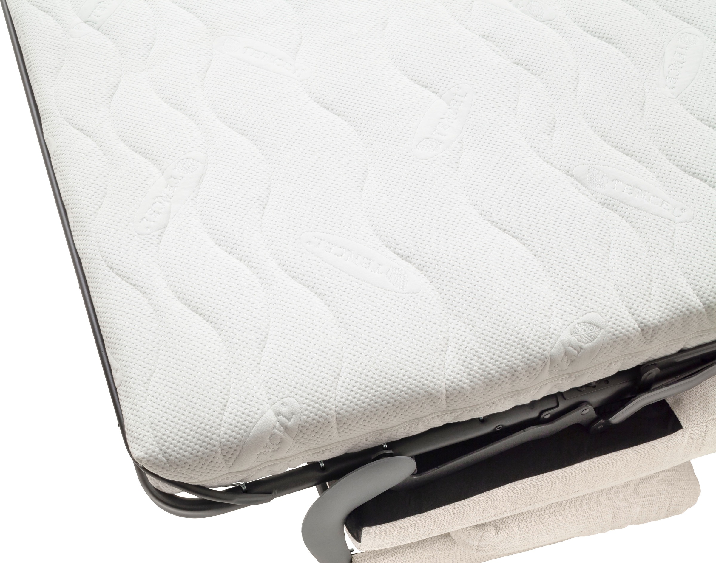 Home affaire 2,5-Sitzer »Clevina, Schlafsofa mit Kaltschaummatratze, Breite 196 cm« Sofa & Bett in einem – kinderleicht ausklappbar & freistellbar im Raum