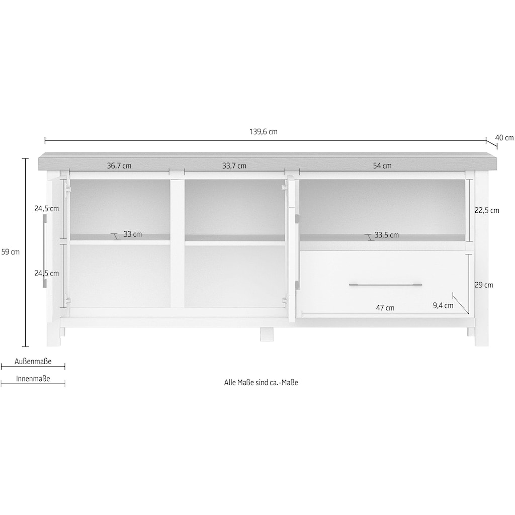 Home affaire Lowboard »Miami«