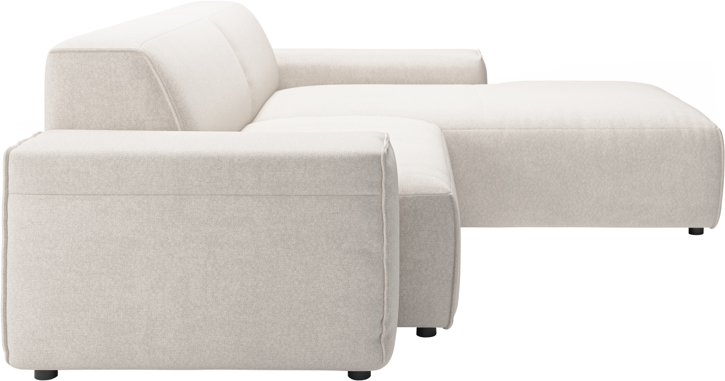 andas Ecksofa »Glimminge L-Form auch in Breitcord, Feincord + Easy care-Bezug,«, Breite 234, Zierkissen
