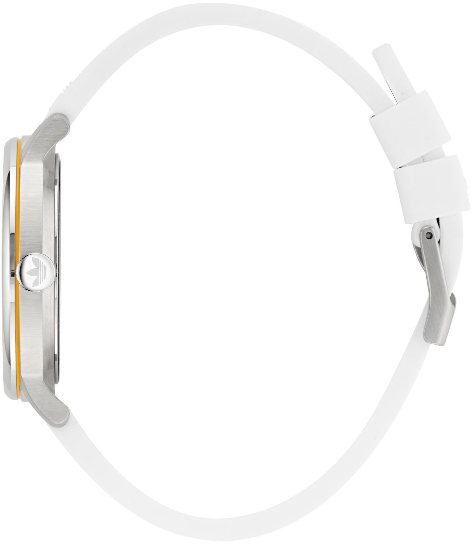 adidas Originals Quarzuhr »CODE ONE 3H«, Armbanduhr, Damenuhr, Herrenuhr, unisex, analog, Silikonarmband