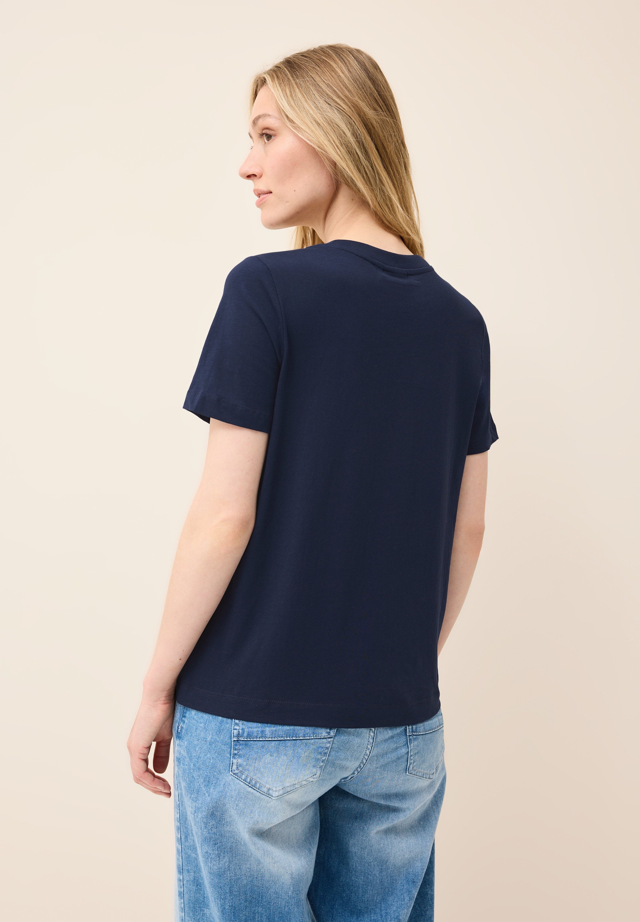 Cecil Print-Shirt, aus reiner Baumwolle