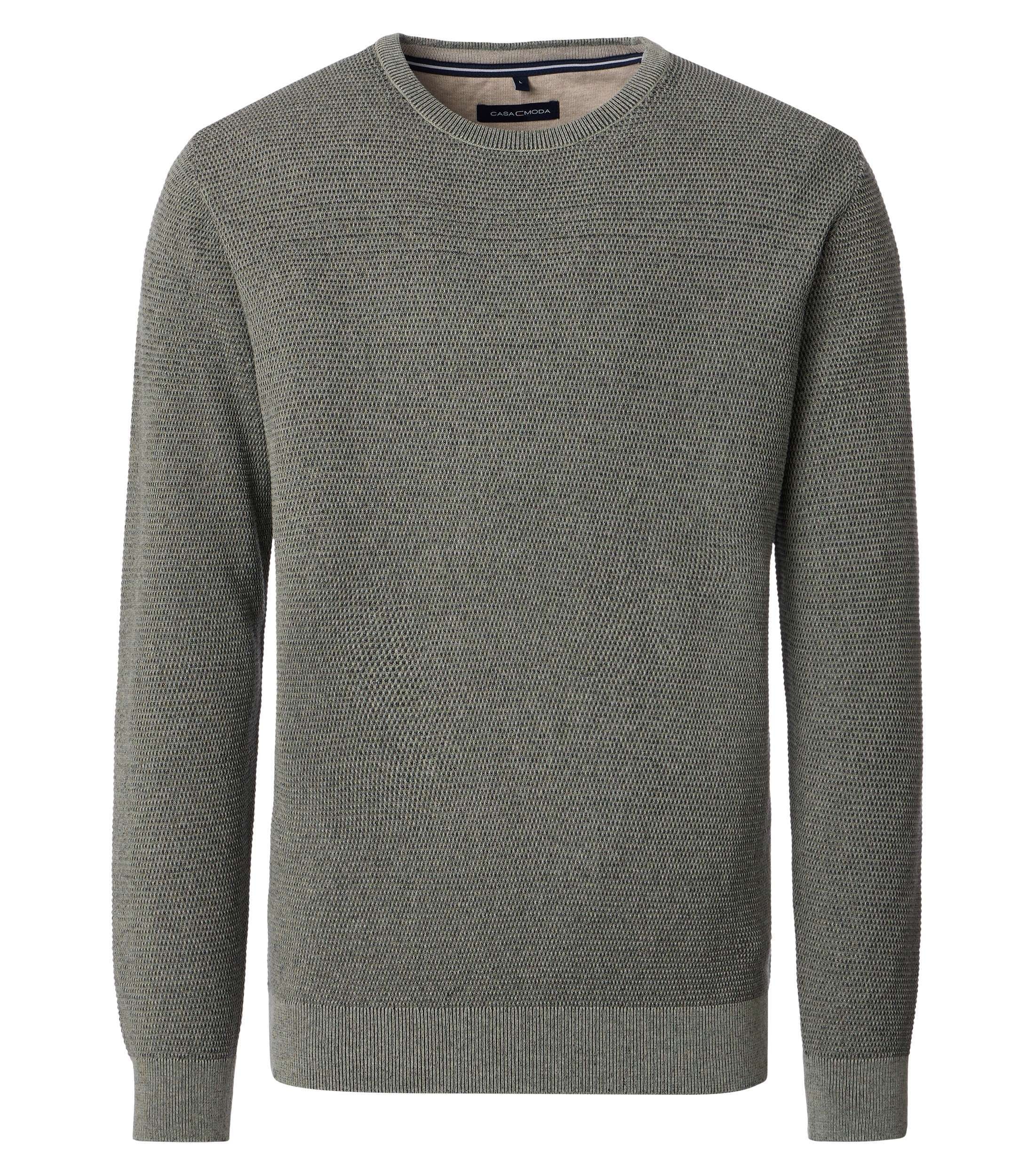 CASAMODA Strickpullover "CASAMODA Pullover uni" günstig online kaufen