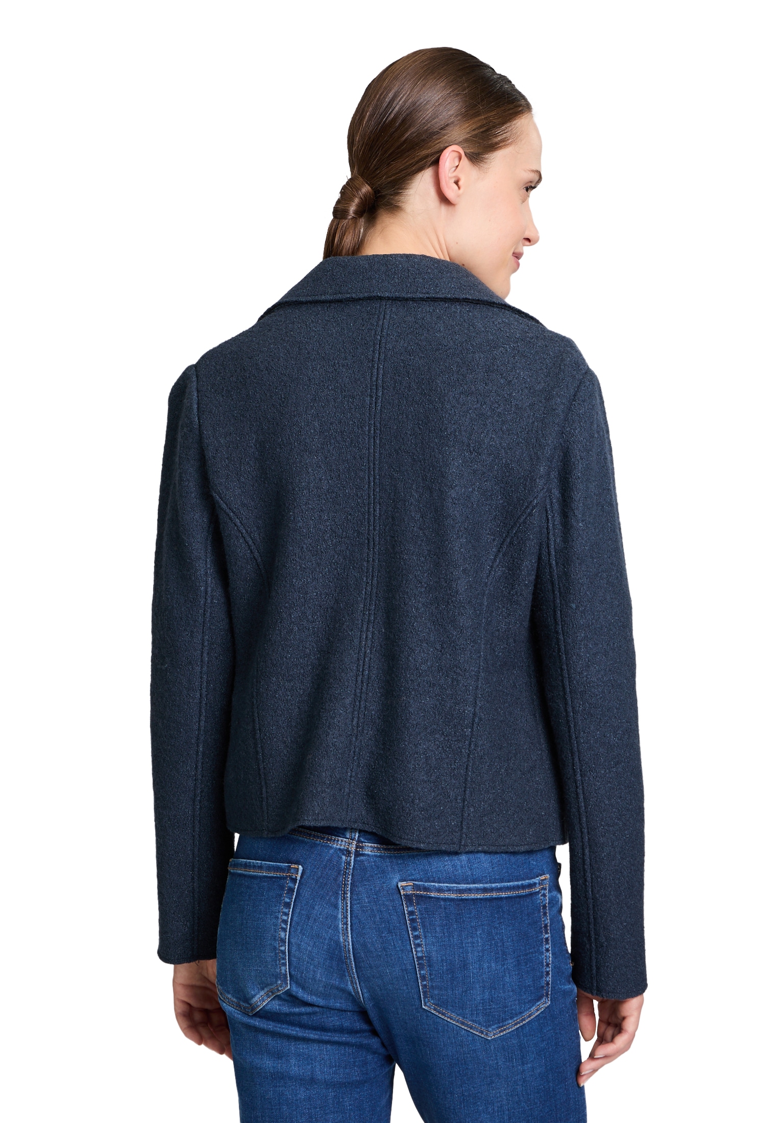Betty&Co Jackenblazer »Betty & Co Damen Casual-Jacke mit Kragen«, Material