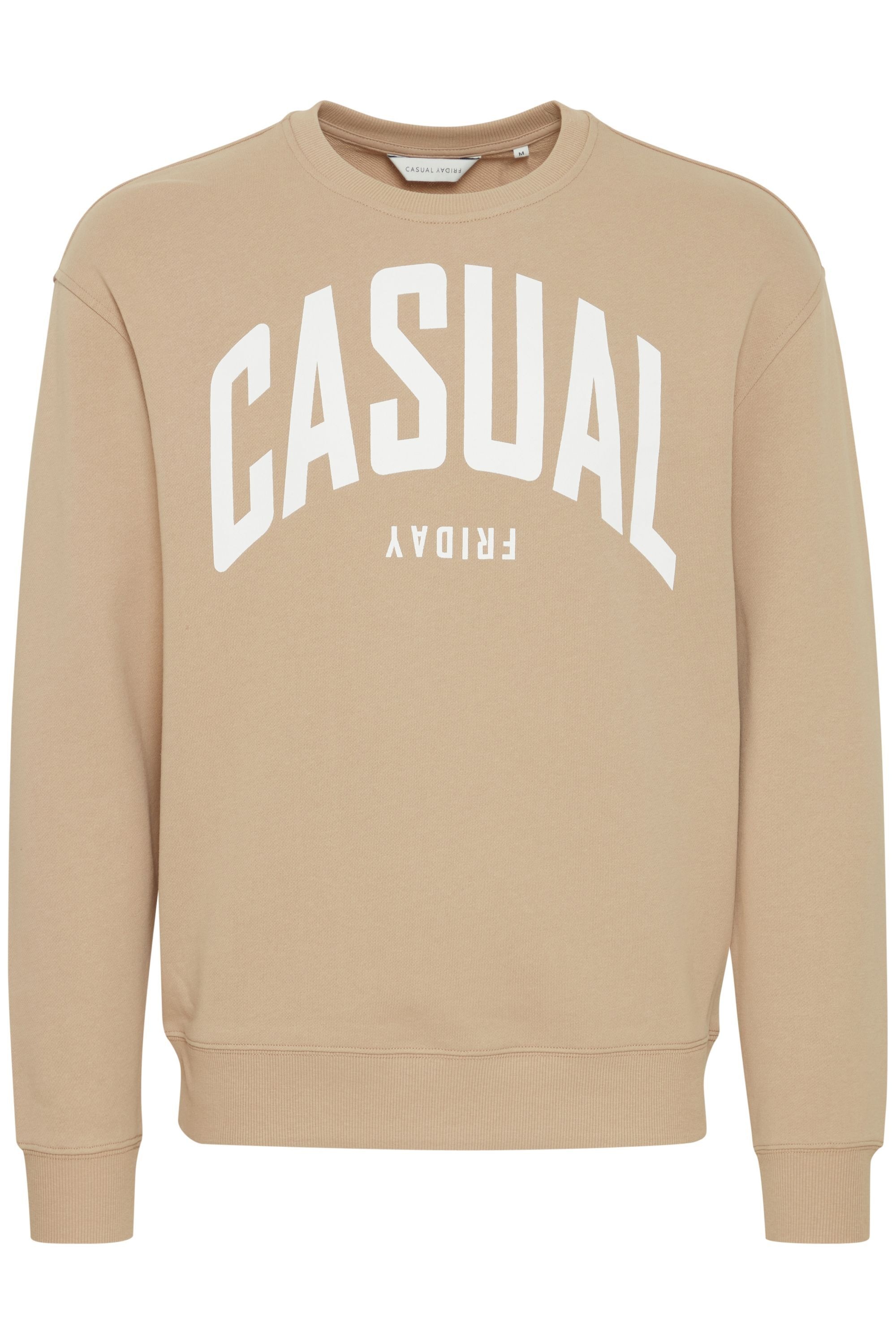 Casual Friday Rundhalspullover "Sweatshirt CFSage" günstig online kaufen