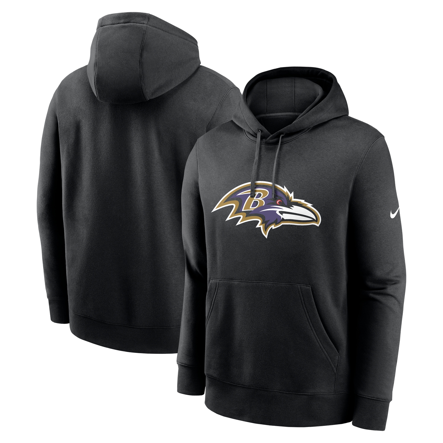 Nike "Nike Hoodie Baltimore Ravens Nike Club Logo"