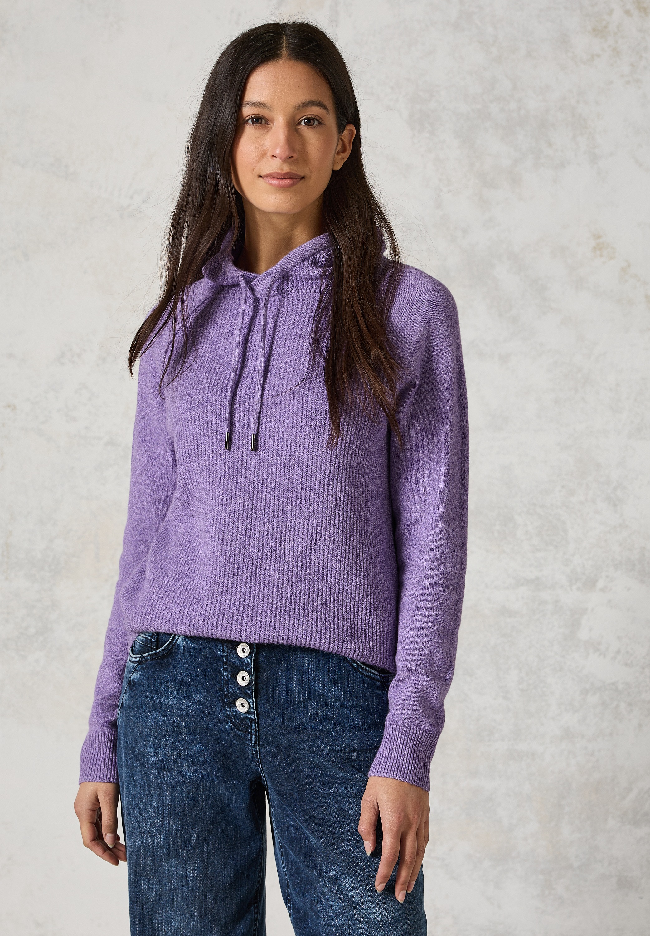 Cecil Rollkragenpullover, mit Kragen