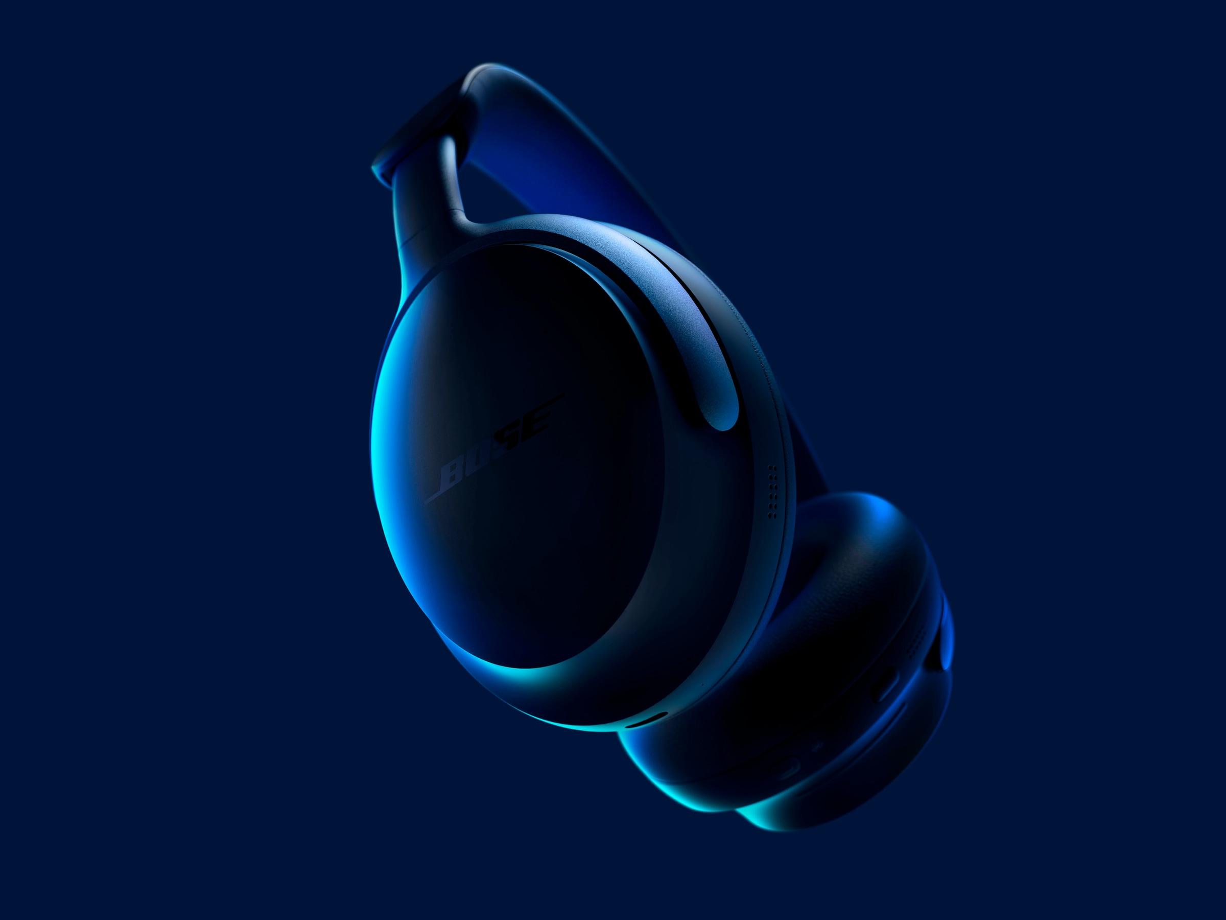 Bose Over-Ear-Kopfhörer »QuietComfort Ultra«, Bluetooth, Noise-Cancelling-Multi-Point-Verbindung-integrierte Steuerung für Anrufe und Musik, 3 Modi, Multipoint, Simple Sync, Anpassbare EG-Einstellungen