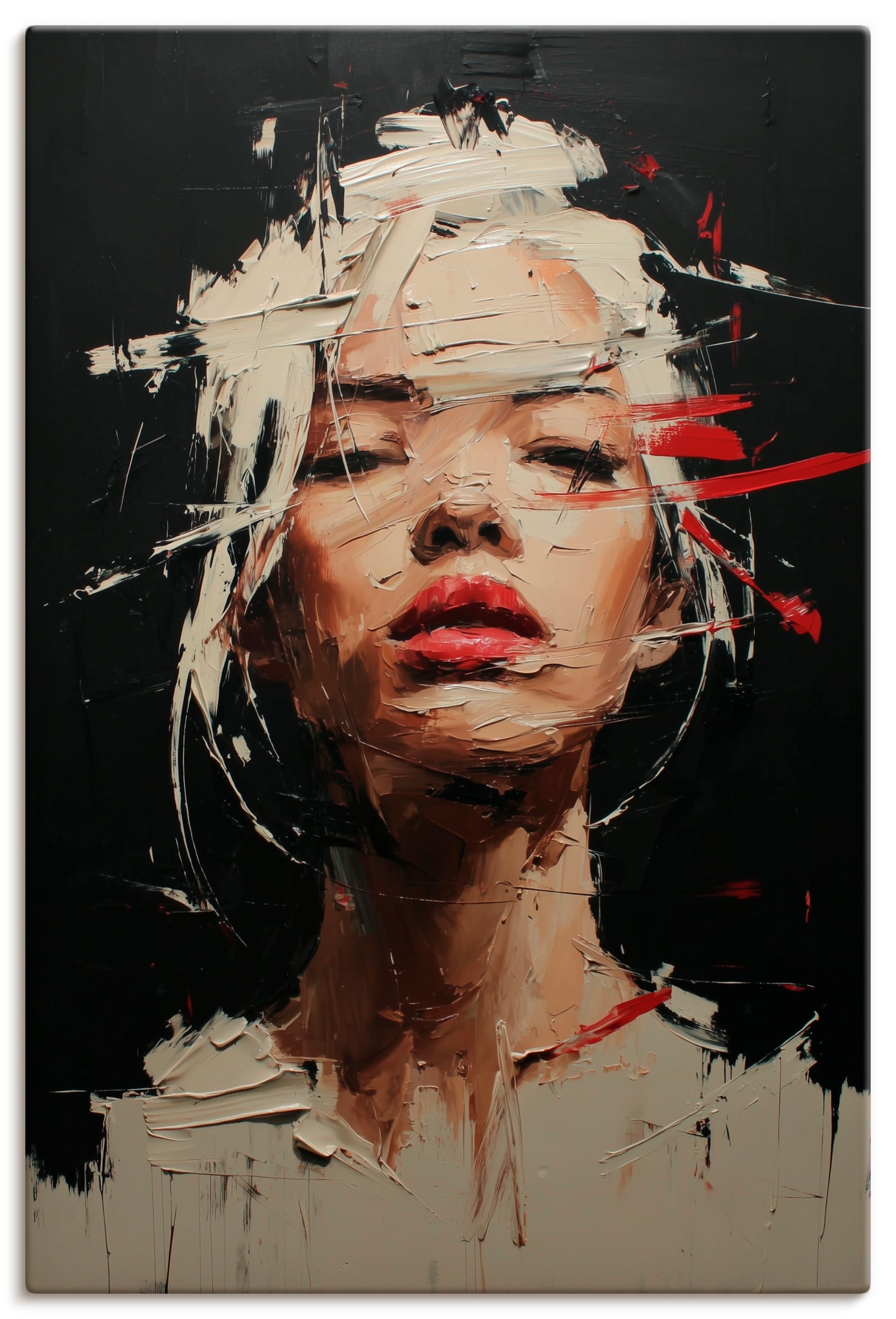 Artland Wandbild "Fierce Serenity II" Bilder von Frauen 1 Stk. tlg. als Alubild, Leinwandbild, Poster, Wandaufkleber in verschied. Größen
