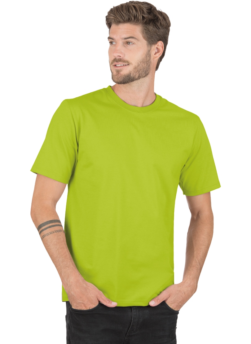 Trigema T-Shirt "TRIGEMA T-Shirt DELUXE Baumwolle" 1 Stk. tlg. günstig online kaufen