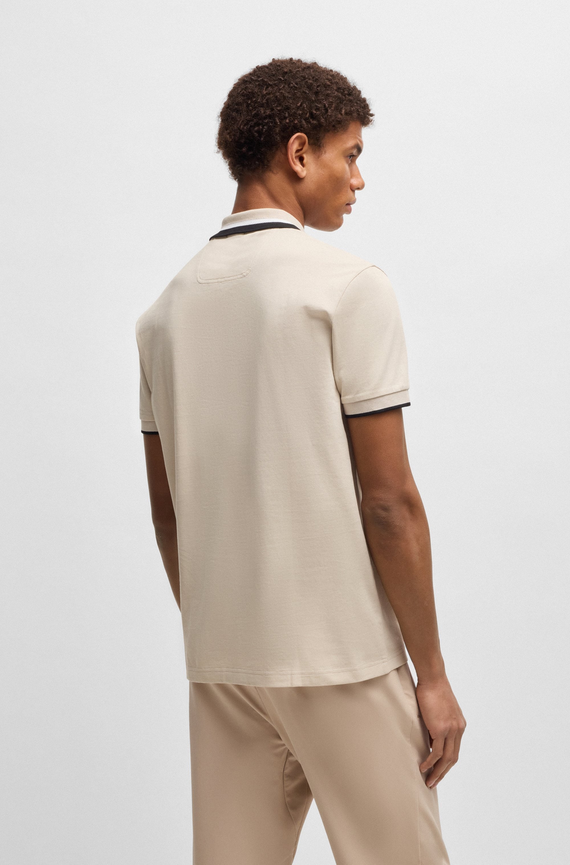 BOSS GREEN Poloshirt »Paddy AP Herit«, mit kontrastfarbenen Details