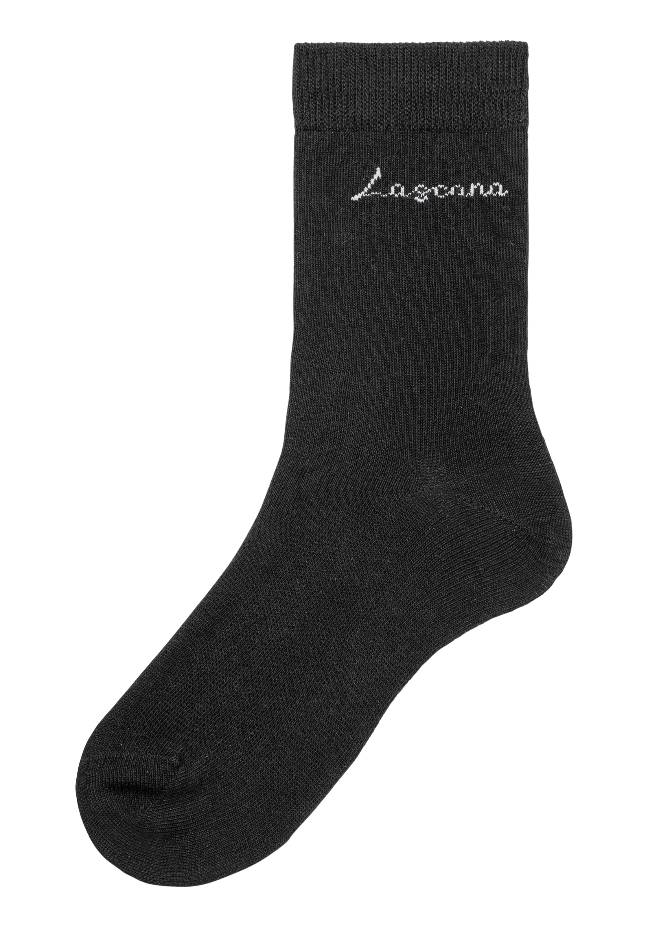 LASCANA Kojinės (Box 4 poros) in ansprechender Dėžutė