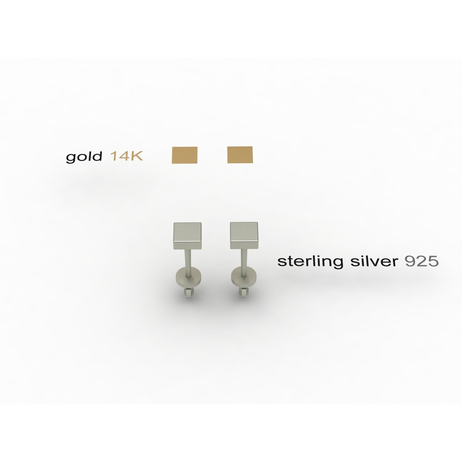 OSTSEE-SCHMUCK Paar Ohrstecker »Ostsee-Schmuck Ohrstecker Sunny Exklusiv«, (2 tlg.)