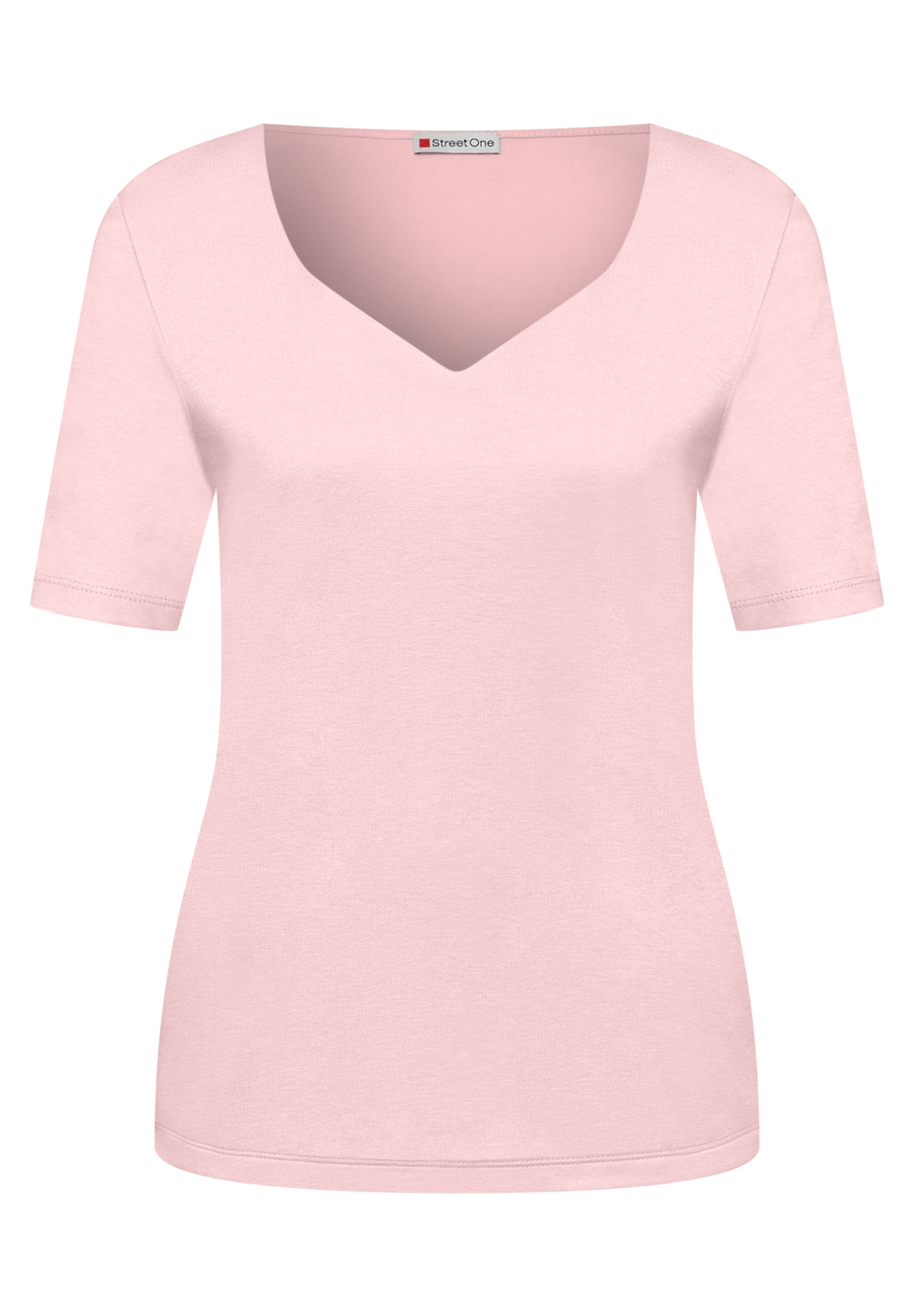 STREET ONE T-Shirt im soften Baumwoll-Mix