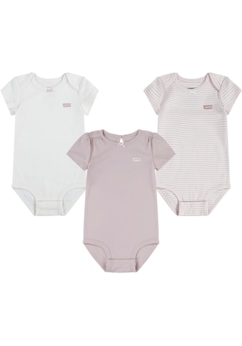 Neugeborenen-Geschenkset »LVG 3PK BOW BODYSUIT SET«, (Set, 3 tlg.)