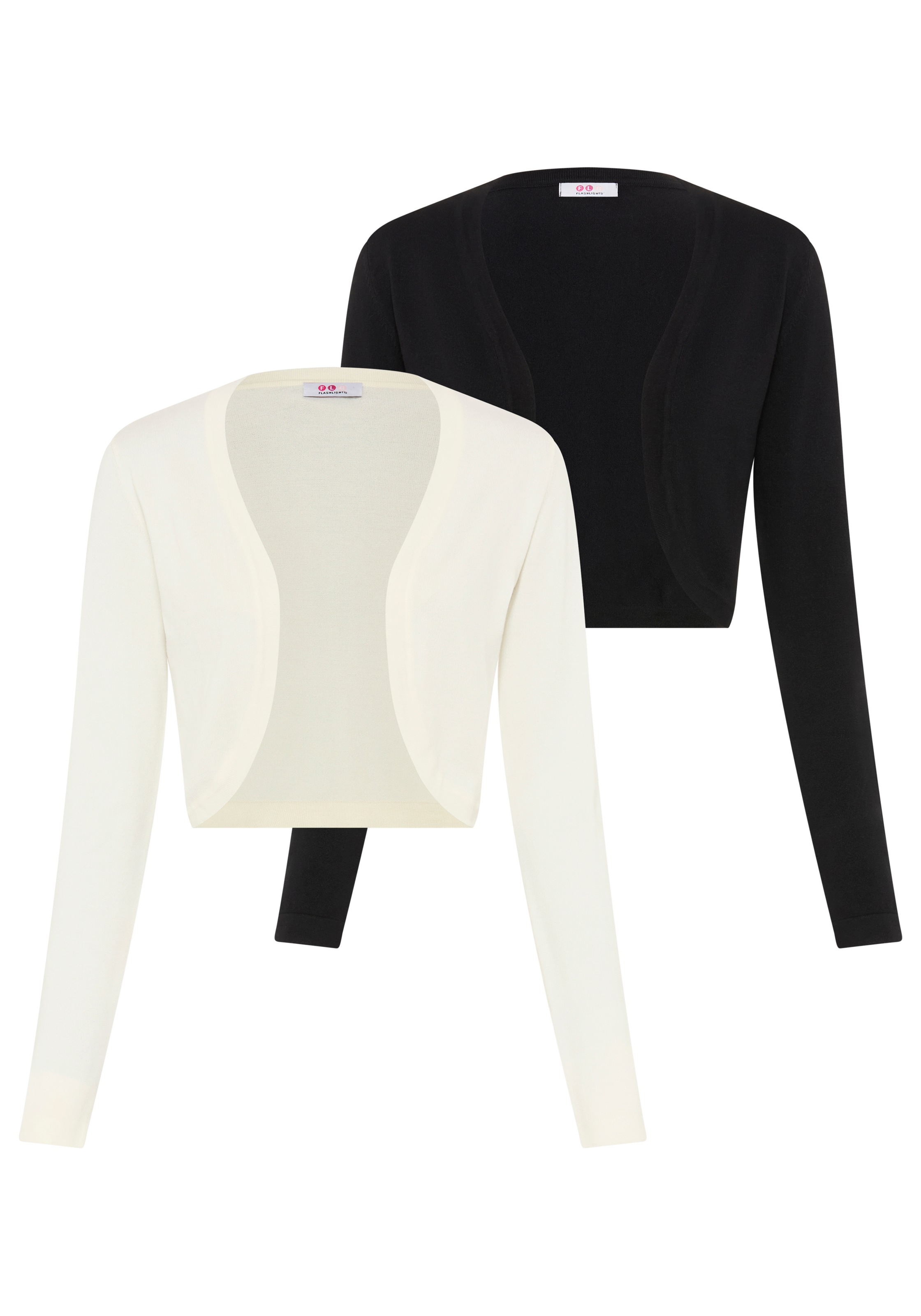 Laura Scott Bolero 2er-Pack, mit femininer, figurschmeichelnder Silhouette günstig online kaufen