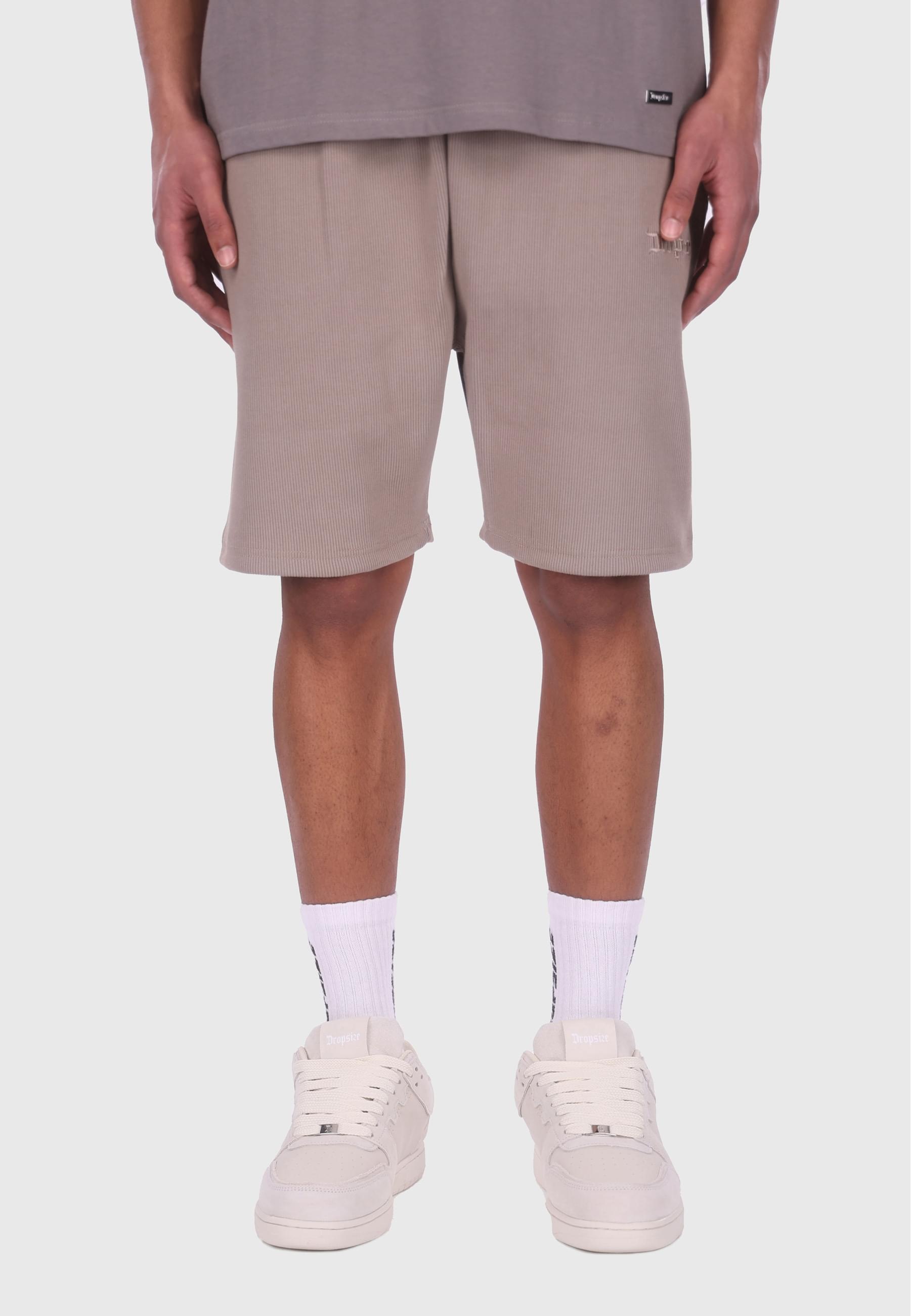 Dropsize Shorts »Dropsize HEAVY EMBO RIB SHORTS«