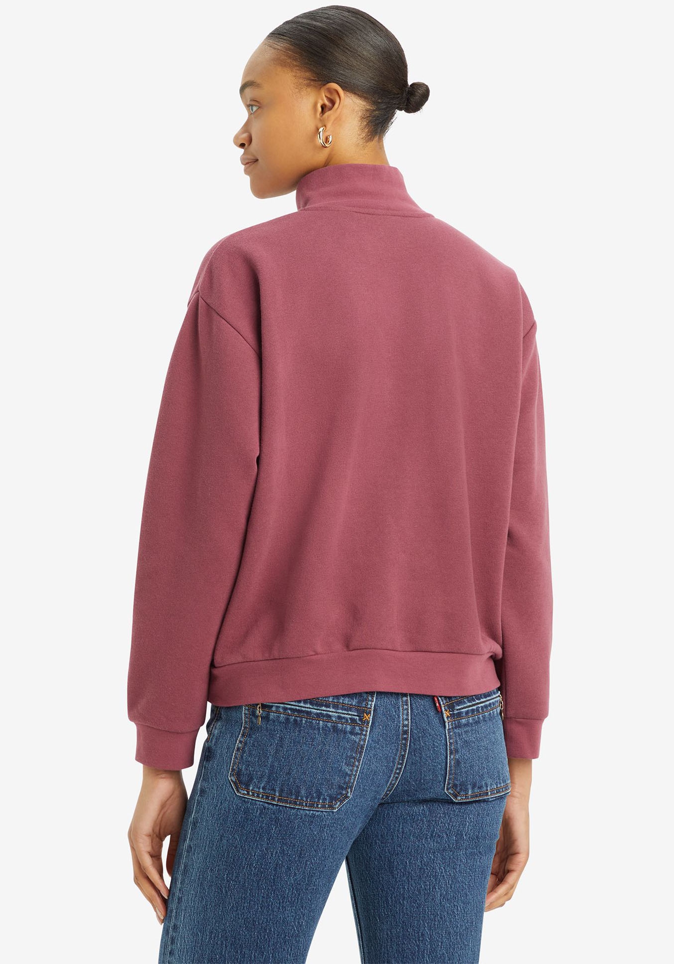 Levis Sweatshirt "LV Sweatshirt EVERYDAY 1/4 ZIP", aus softem Baumwollmix günstig online kaufen