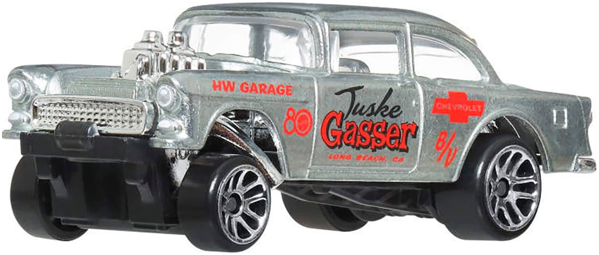 Hot Wheels Spielzeug-Auto »Hot Wheels Silber-Serie Mattel 80. Jubiläum«, (Set, 7 tlg.), Maßstab 1:64