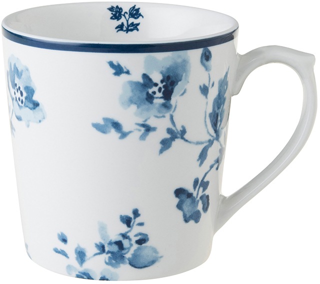 LAURA ASHLEY BLUEPRINT COLLECTABLES Becher »China Rose«, (Set, 4 tlg., 4 Becher), 4-teilig, 320 ml