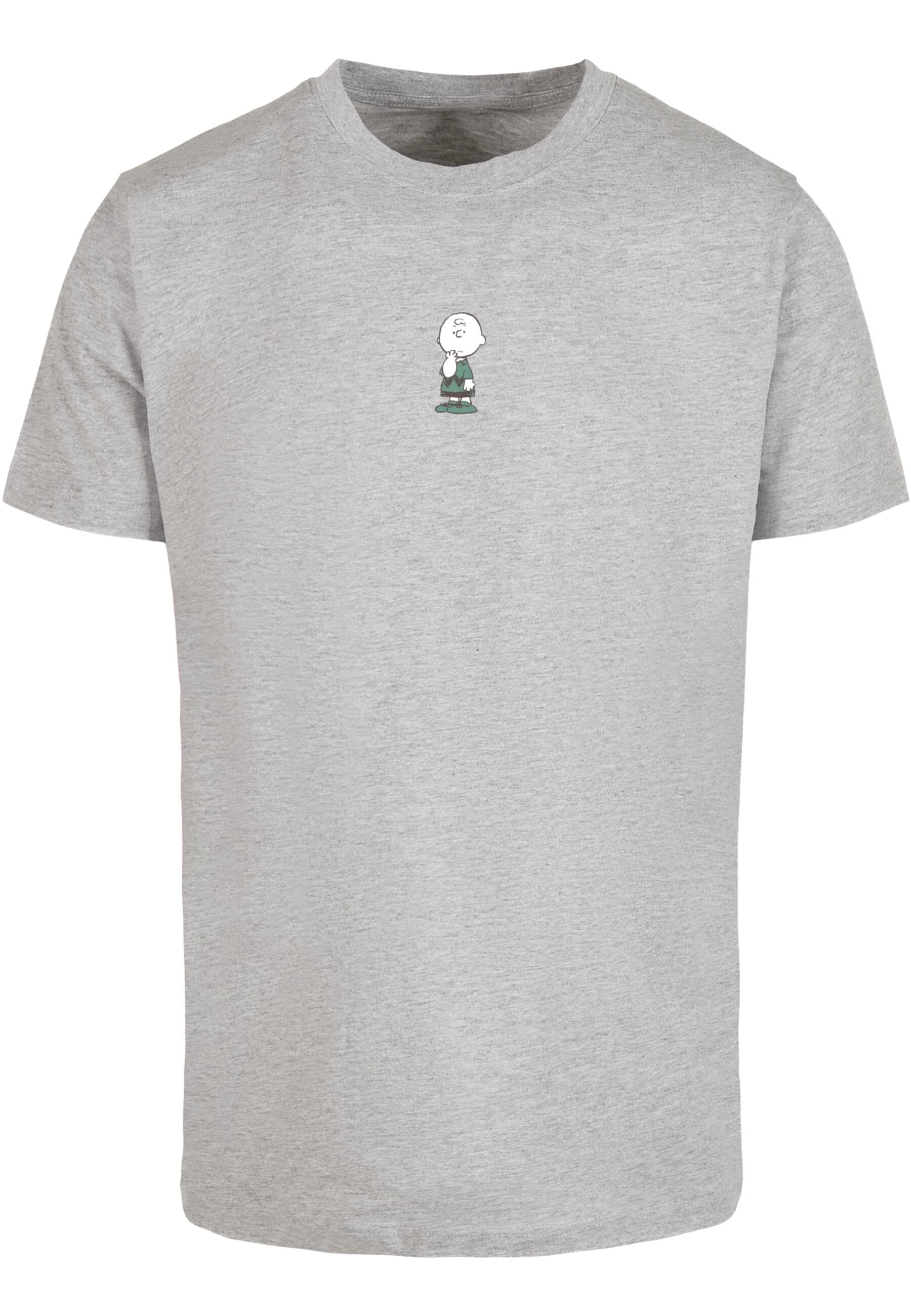 Merchcode T-Shirt »Merchcode Herren Peanuts - Charlie Brown T-Shirt Round Neck«, (1 tlg.)
