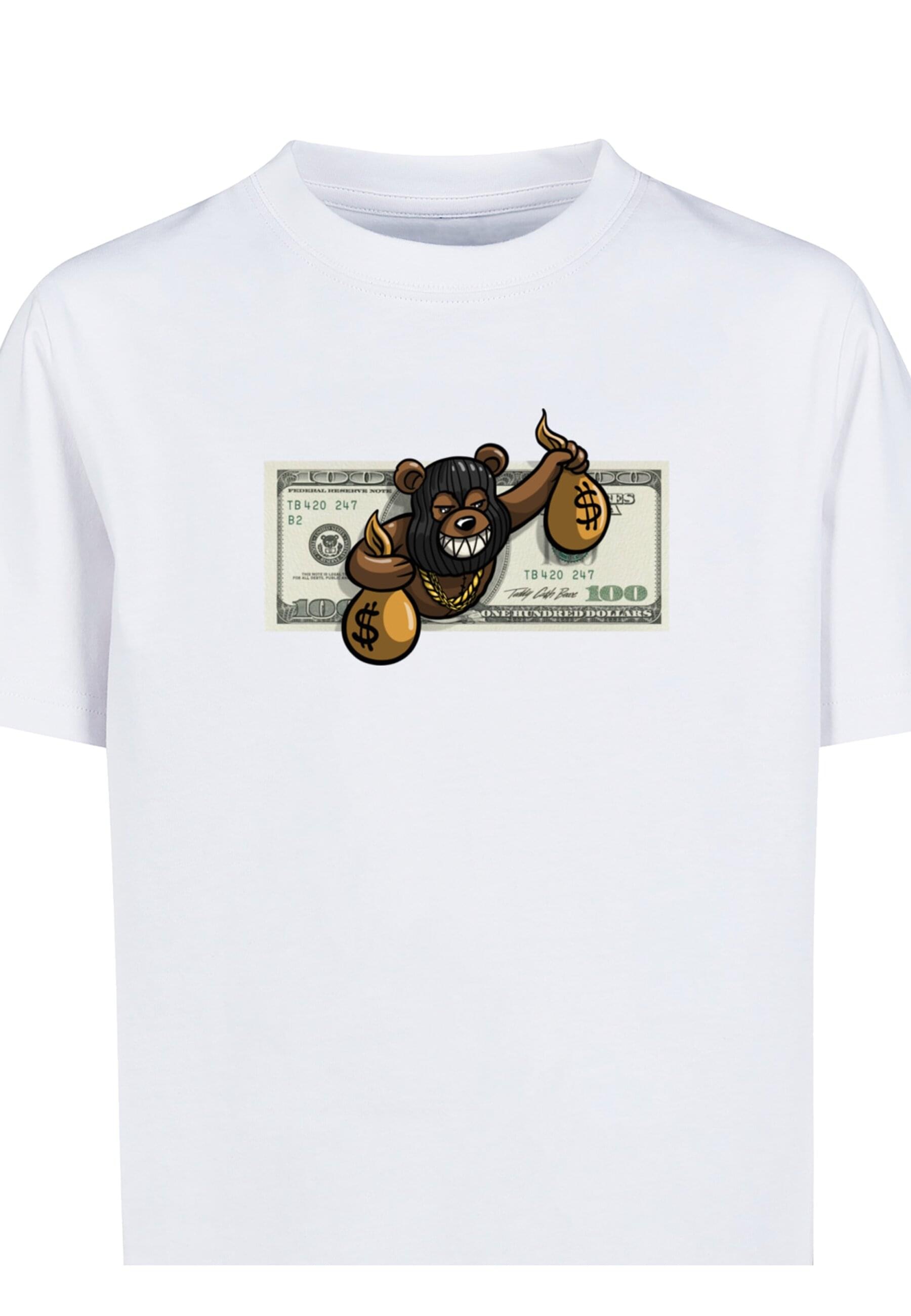 MisterTee T-Shirt »MisterTee Herren Kids Money Bear Tee«, (1 tlg.)