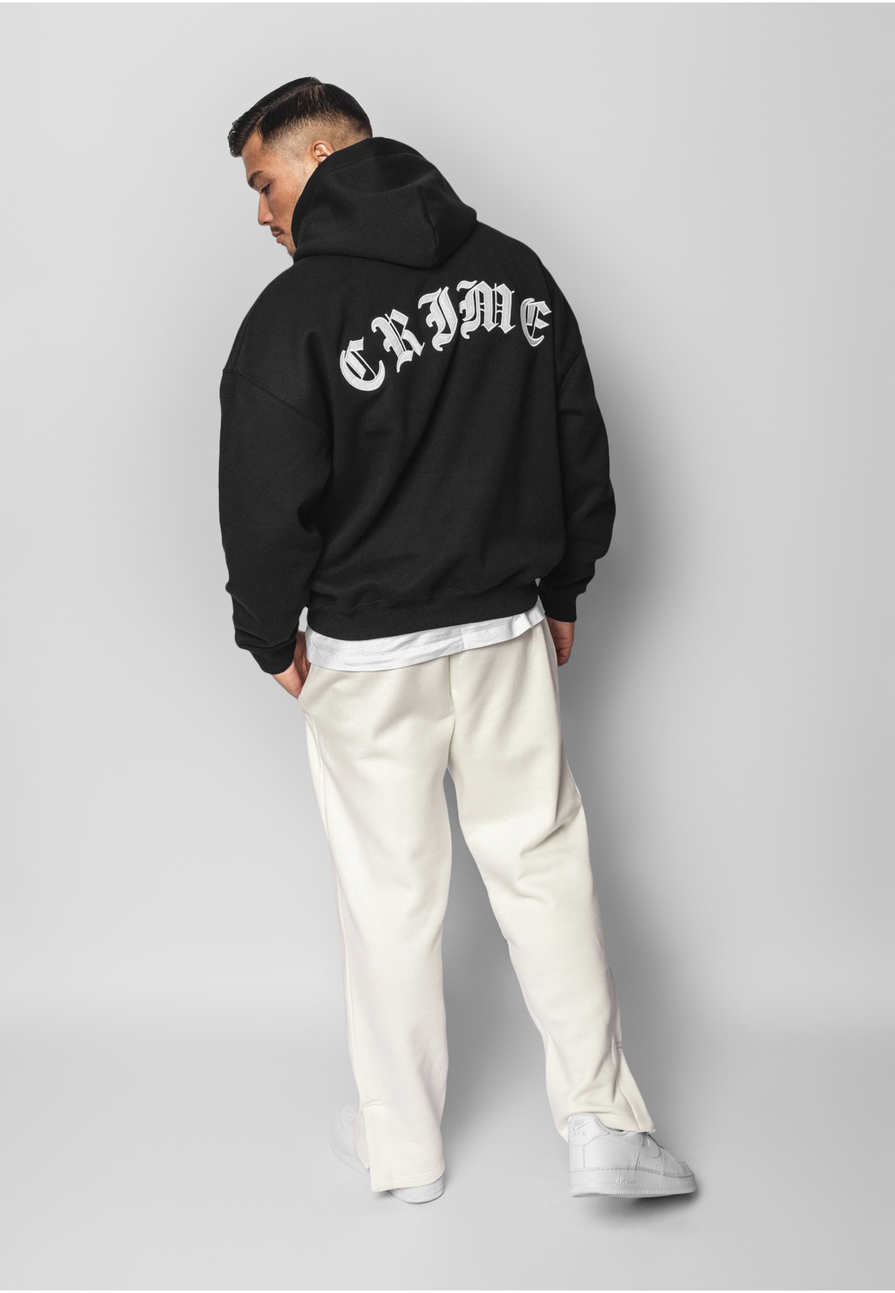Dropsize Kapuzensweatshirt »Dropsize Herren Dropsize Heavy Oversize Crime Hoodie«, 1 Stk.

