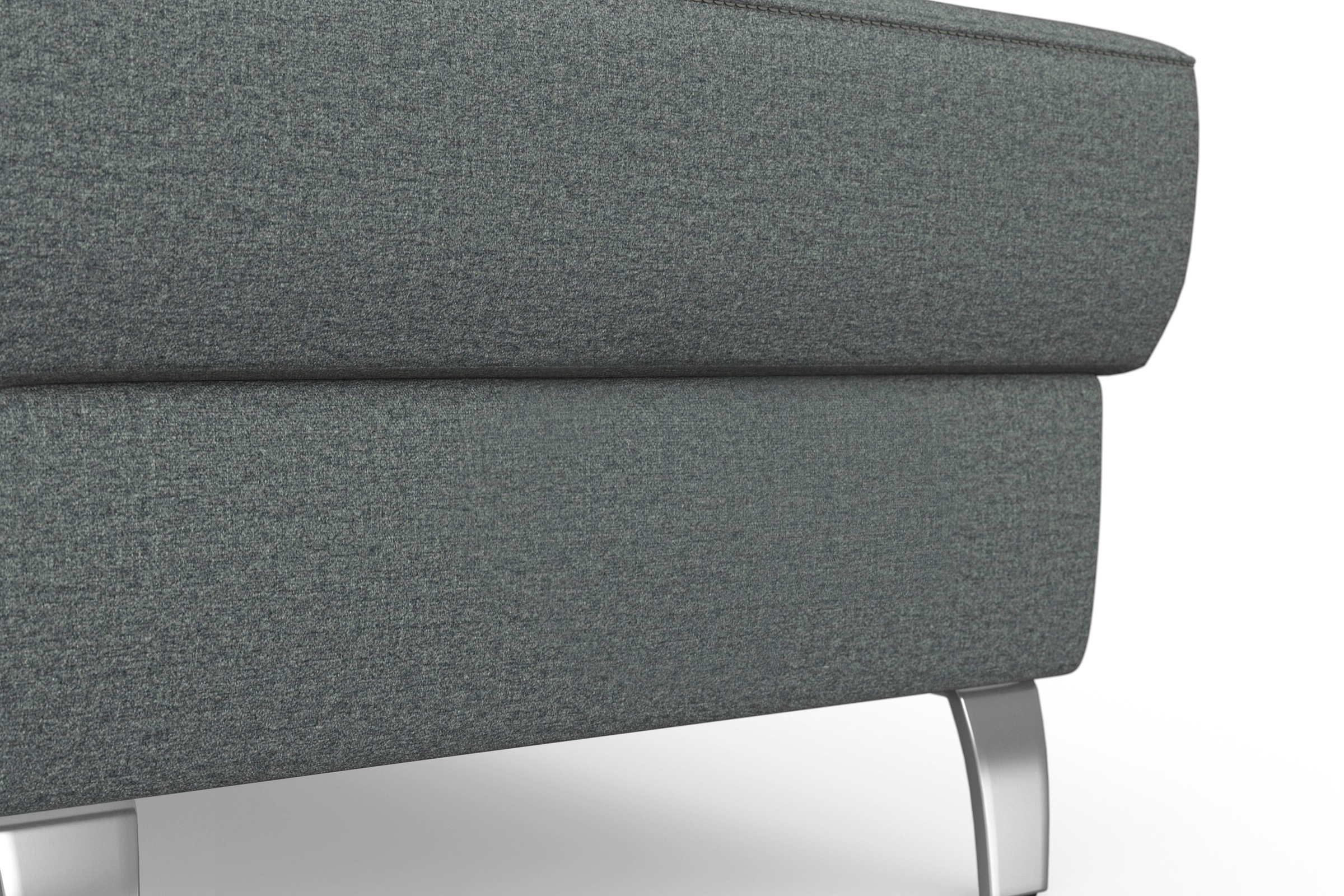 sit&more Ecksofa »Visby L-Form«, wahlweise mit Bettfunktion und Bettkasten, frei im Raum stellbar