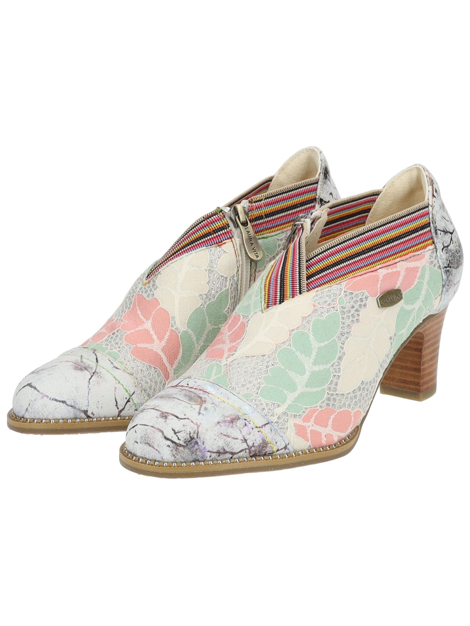 LAURA VITA Pumps »LAURA VITA Pumps Leder/Textil«