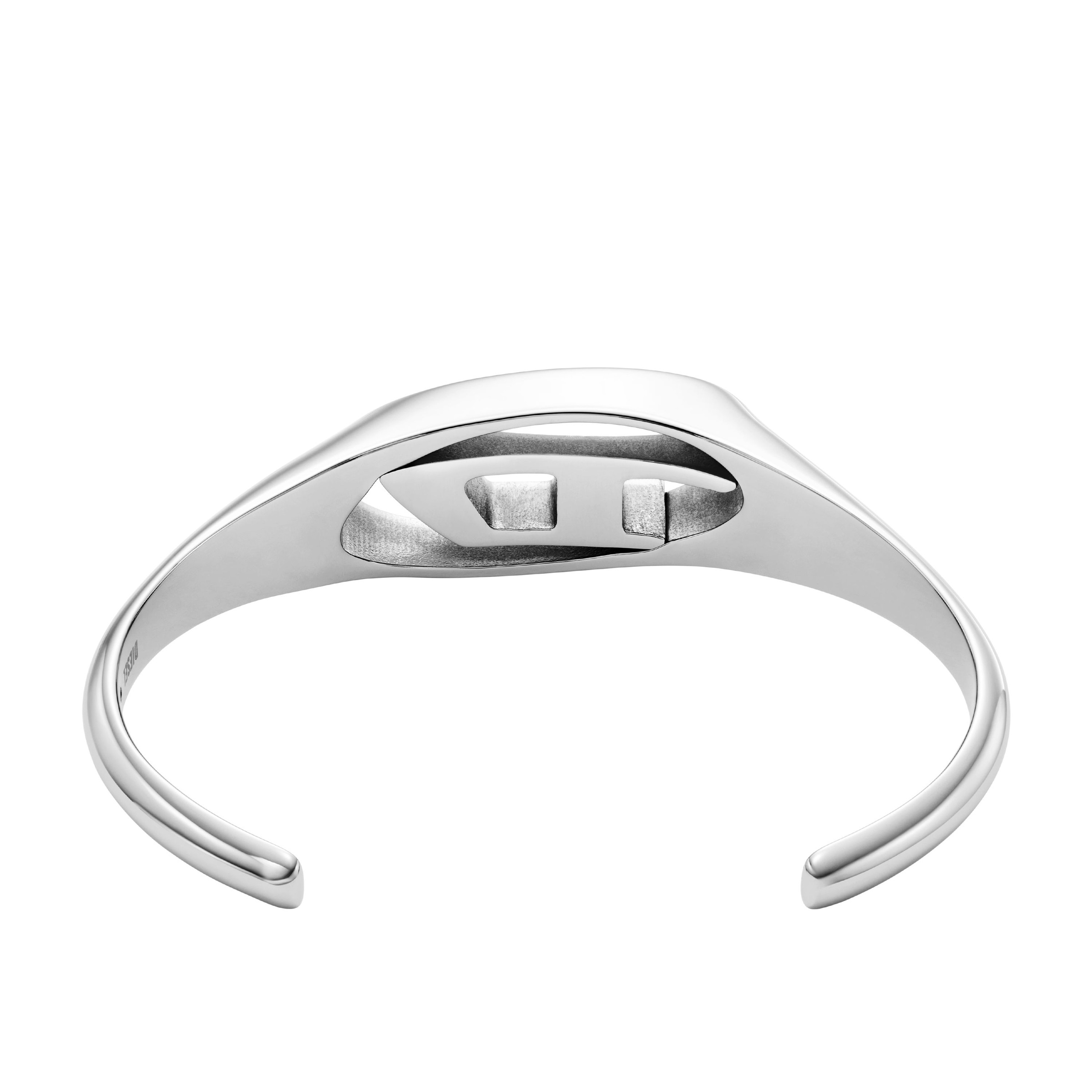 Diesel Armspange »Schmuck Geschenk Edelstahl OVAL D LOGO, DX1597040«
