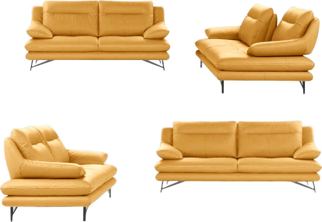 CALIA ITALIA 2-Sitzer »Cezanne, italienisches Design trifft erstklassigen Sitzkomfort, Leder«, Edles Designsofa in besonders langlebigen & pflegeleichten Lederarten