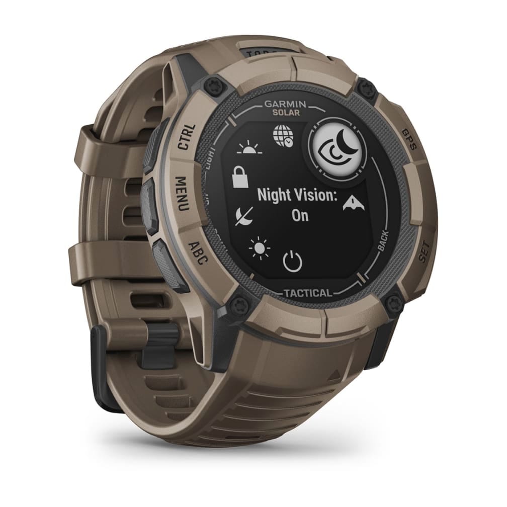 Garmin Smartwatch »Instinct 2X Solar Tactical Edition«, (Proprietär)