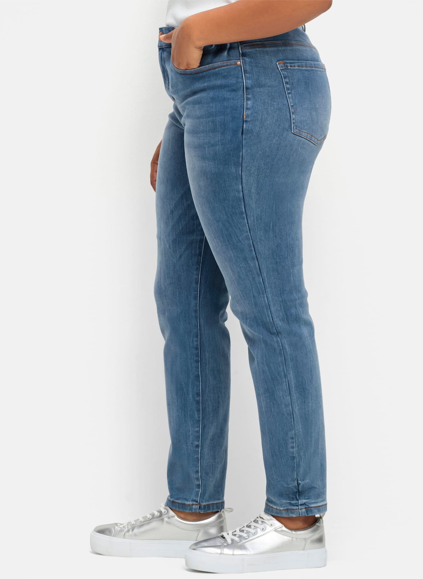 Sheego Bequeme Jeans, (1 tlg.)