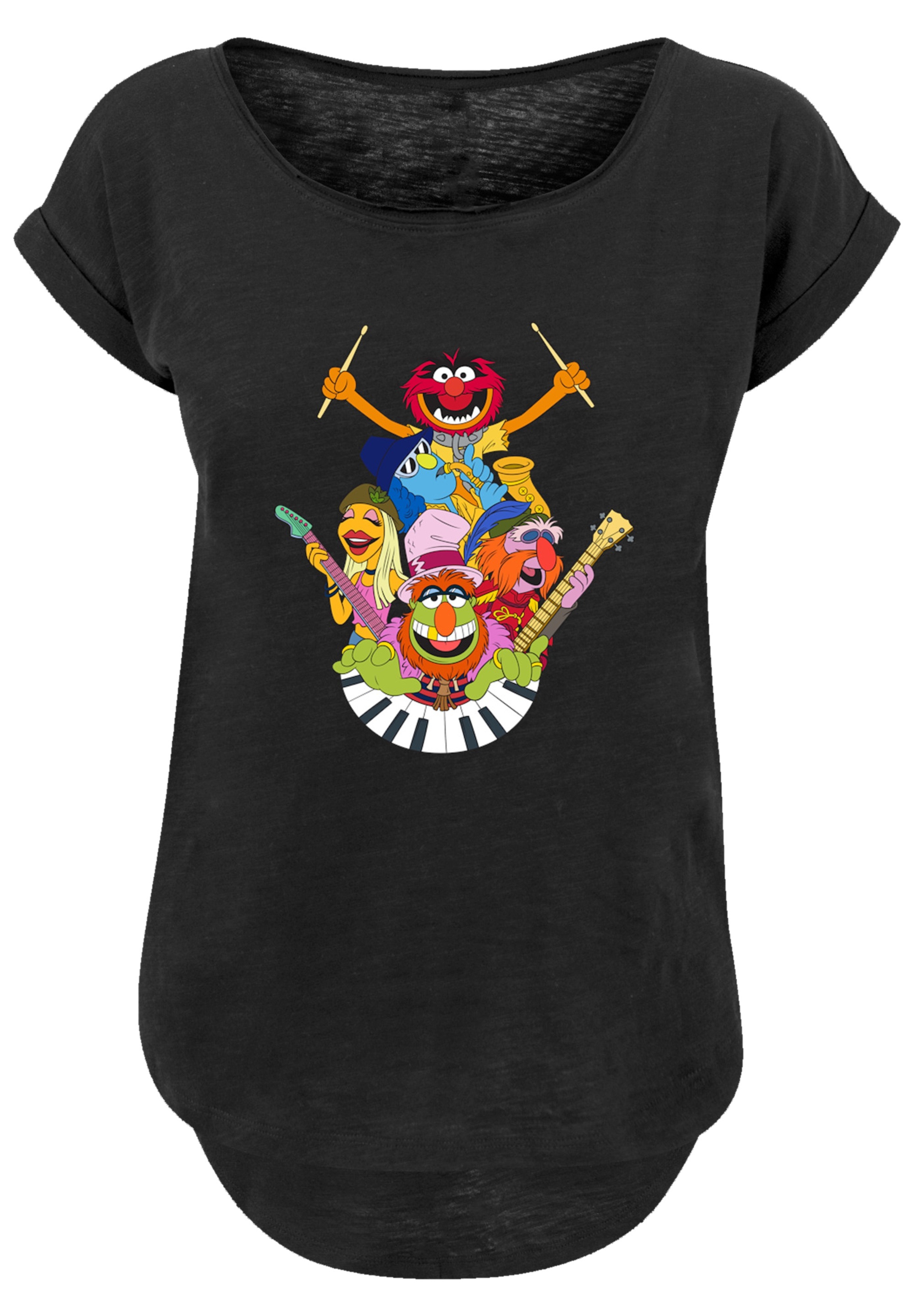 F4NT4STIC T-Shirt »Disney Muppets Dr. Teeth and The Electric Mayhem«, Premium Qualität