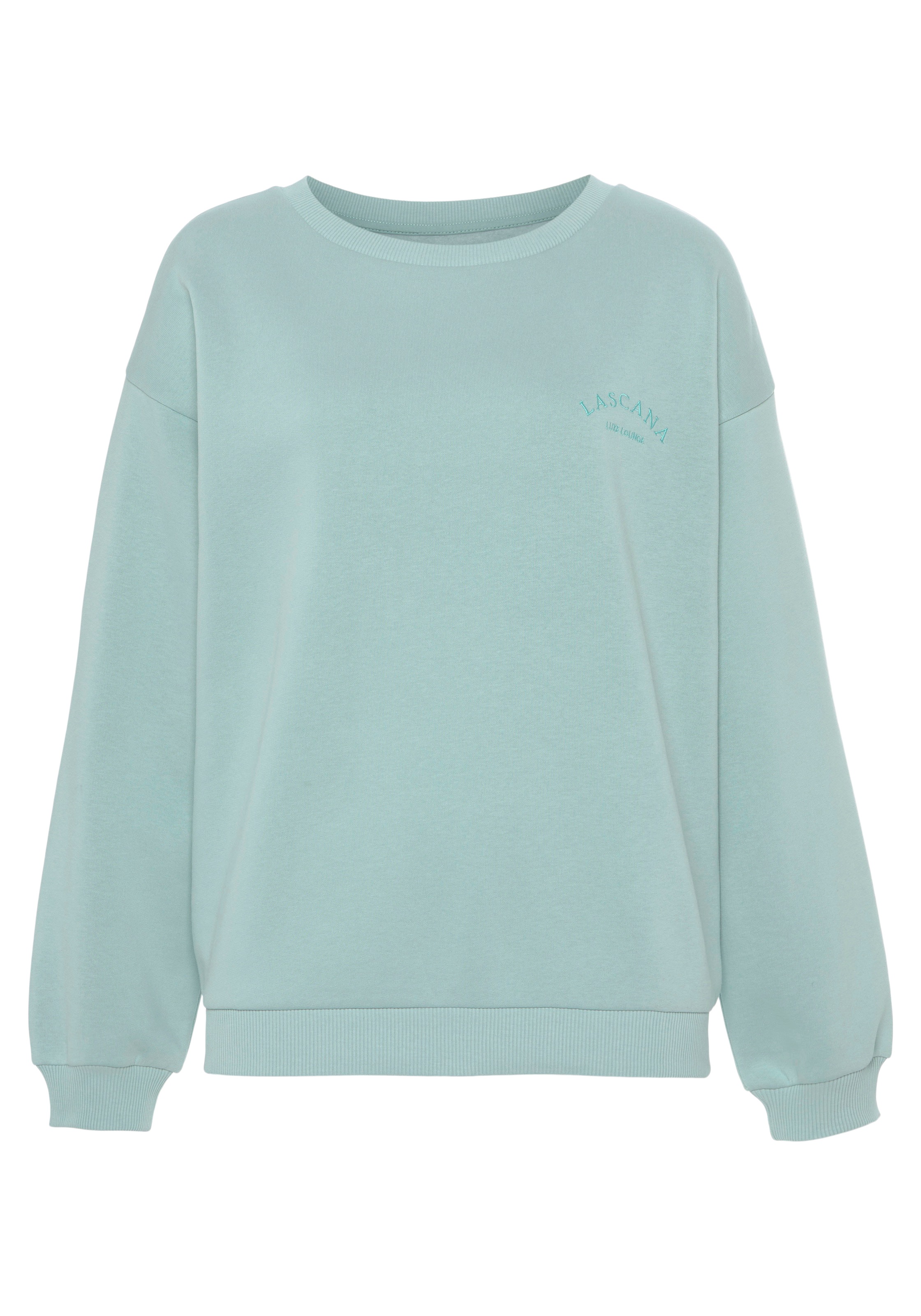 LASCANA Sweatshirt, mit weiten Ärmeln, Loungewear günstig online kaufen