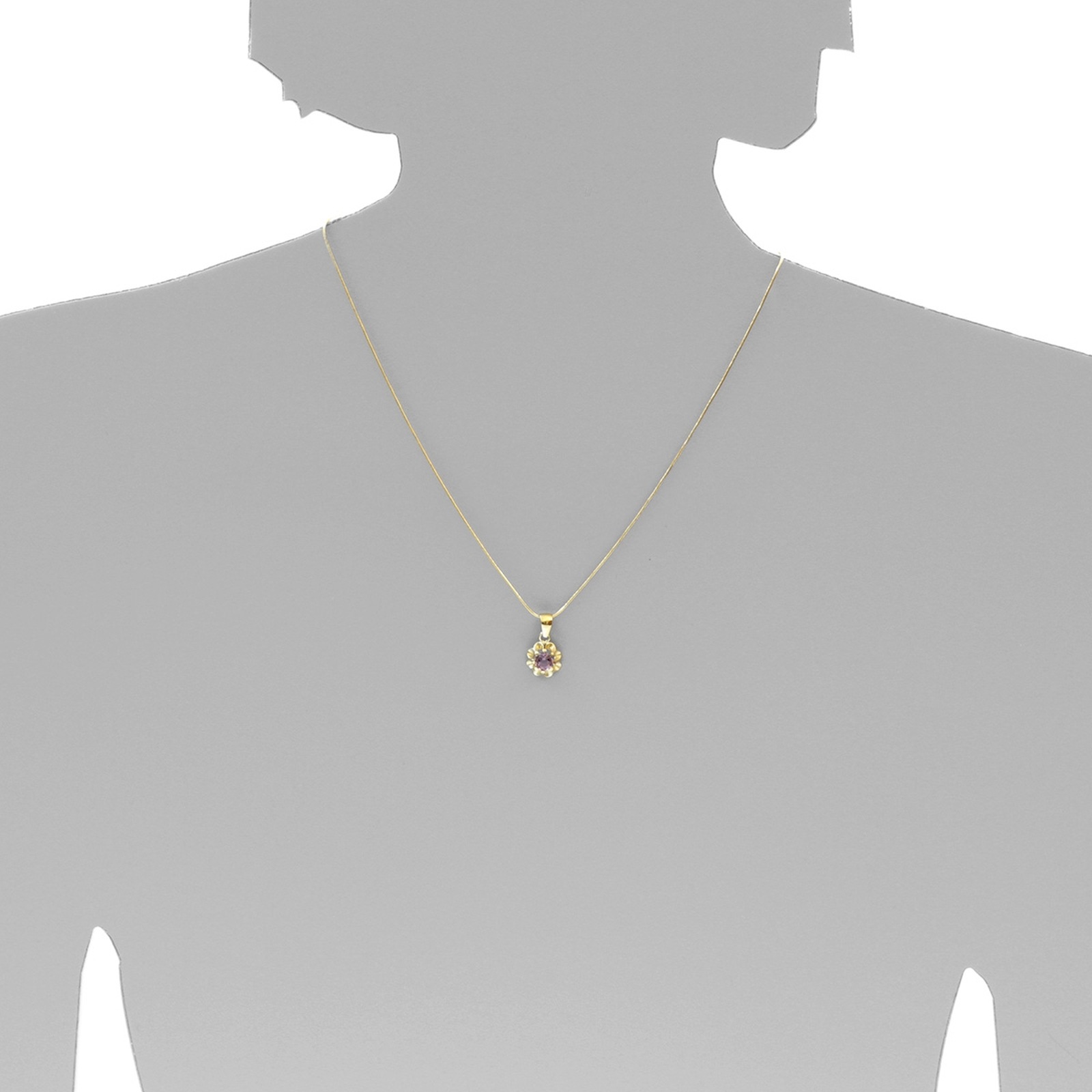 OSTSEE-SCHMUCK Kettenanhänger »Ostsee-Schmuck Anhänger Pia 6 mm Anhänger Pia 6 mm«, (1 tlg.)