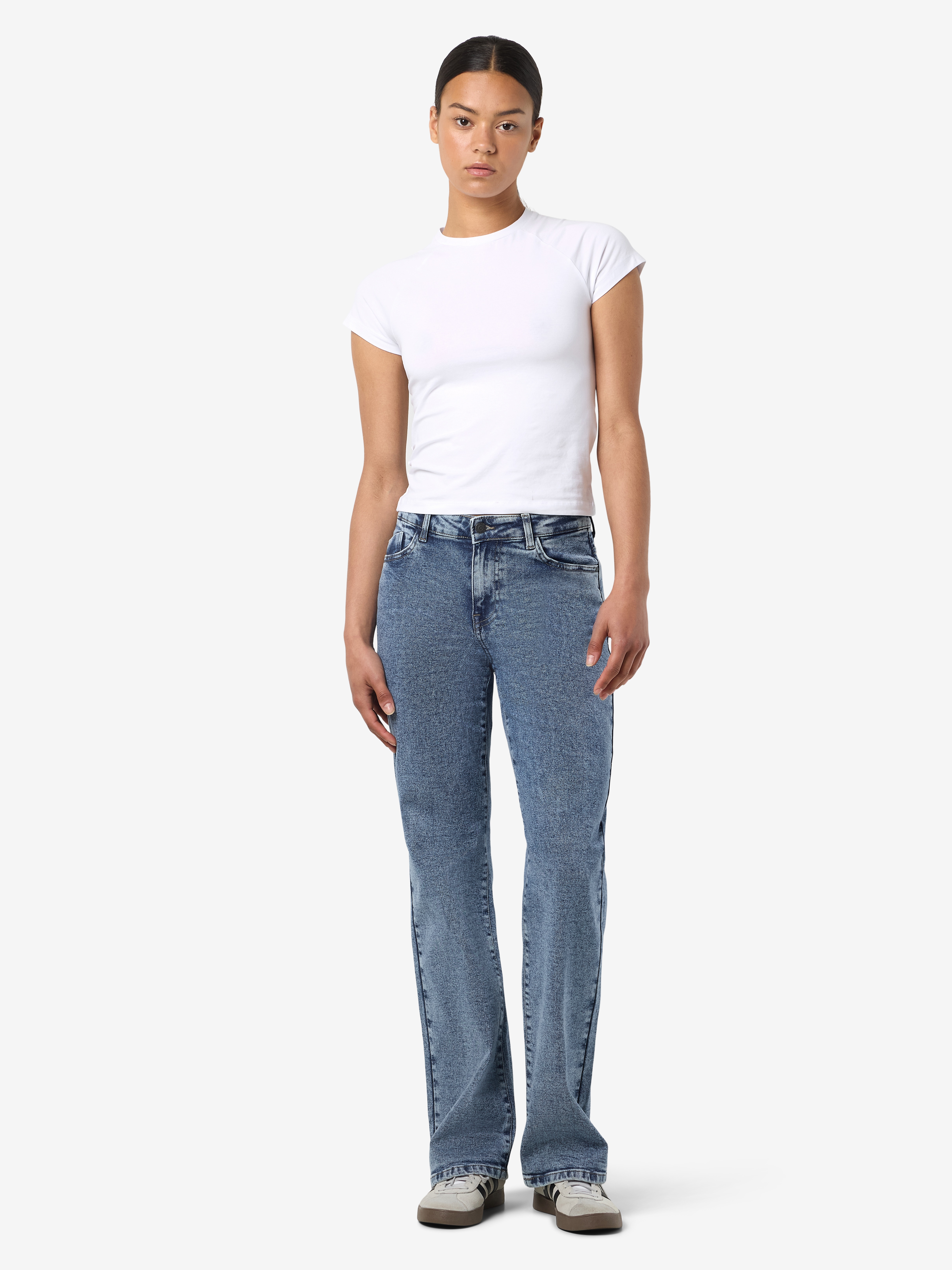 Thumbnail - Noisy may Weite Jeans "NMYOLANDA NW WIDE JEANS AZ358MB FWD NOOS"