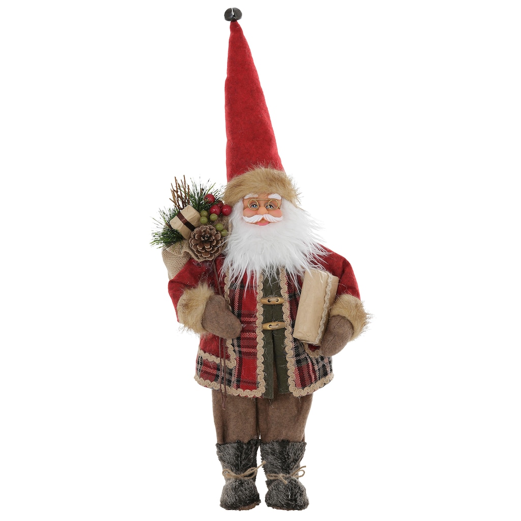 RIFFELMACHER & WEINBERGER Weihnachtsmann »Santa, Weihnachtsdeko«, Höhe 45 cm