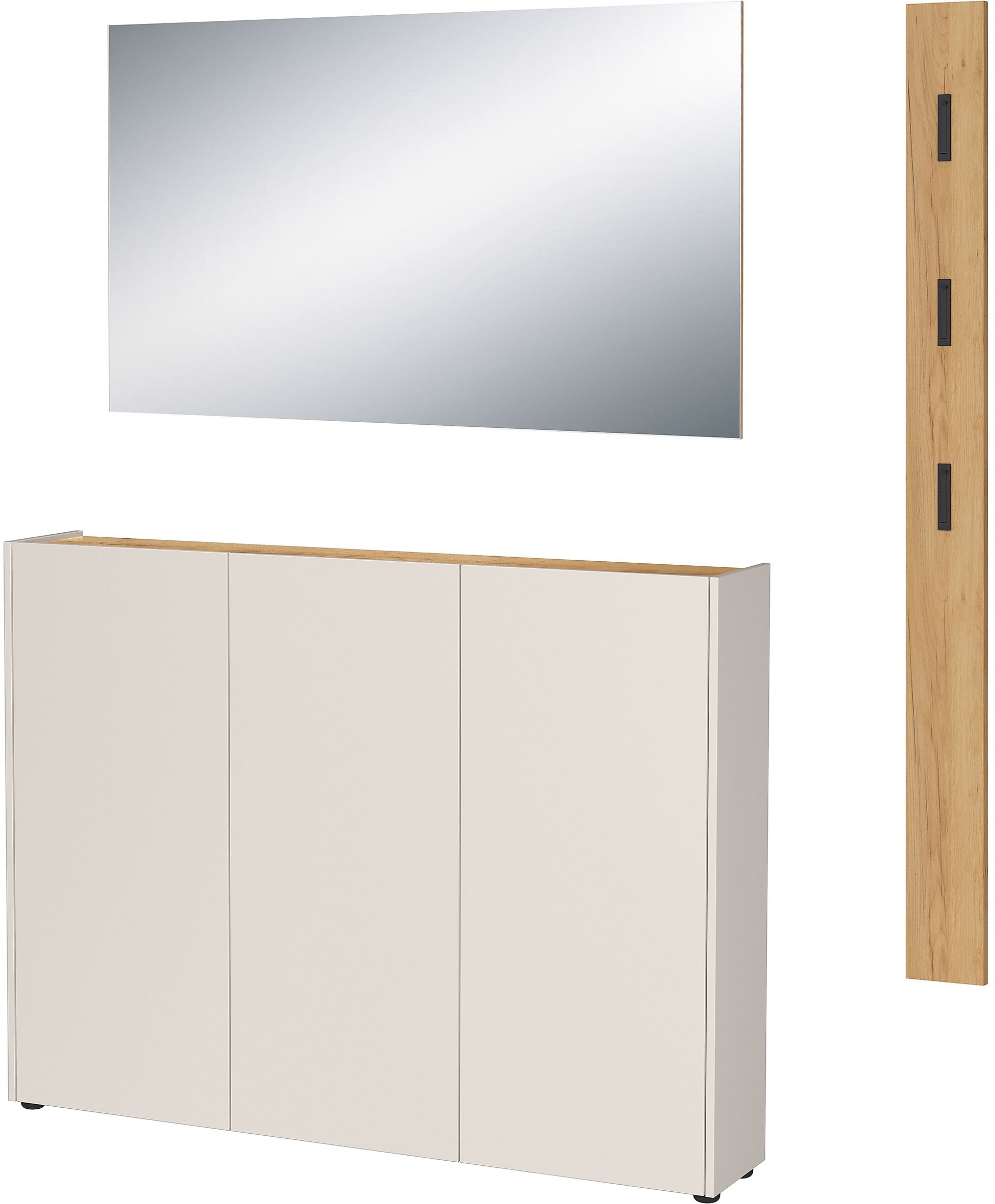 GERMANIA Garderoben-Set "GW-Libbiano" 3 Stk. tlg. günstig online kaufen